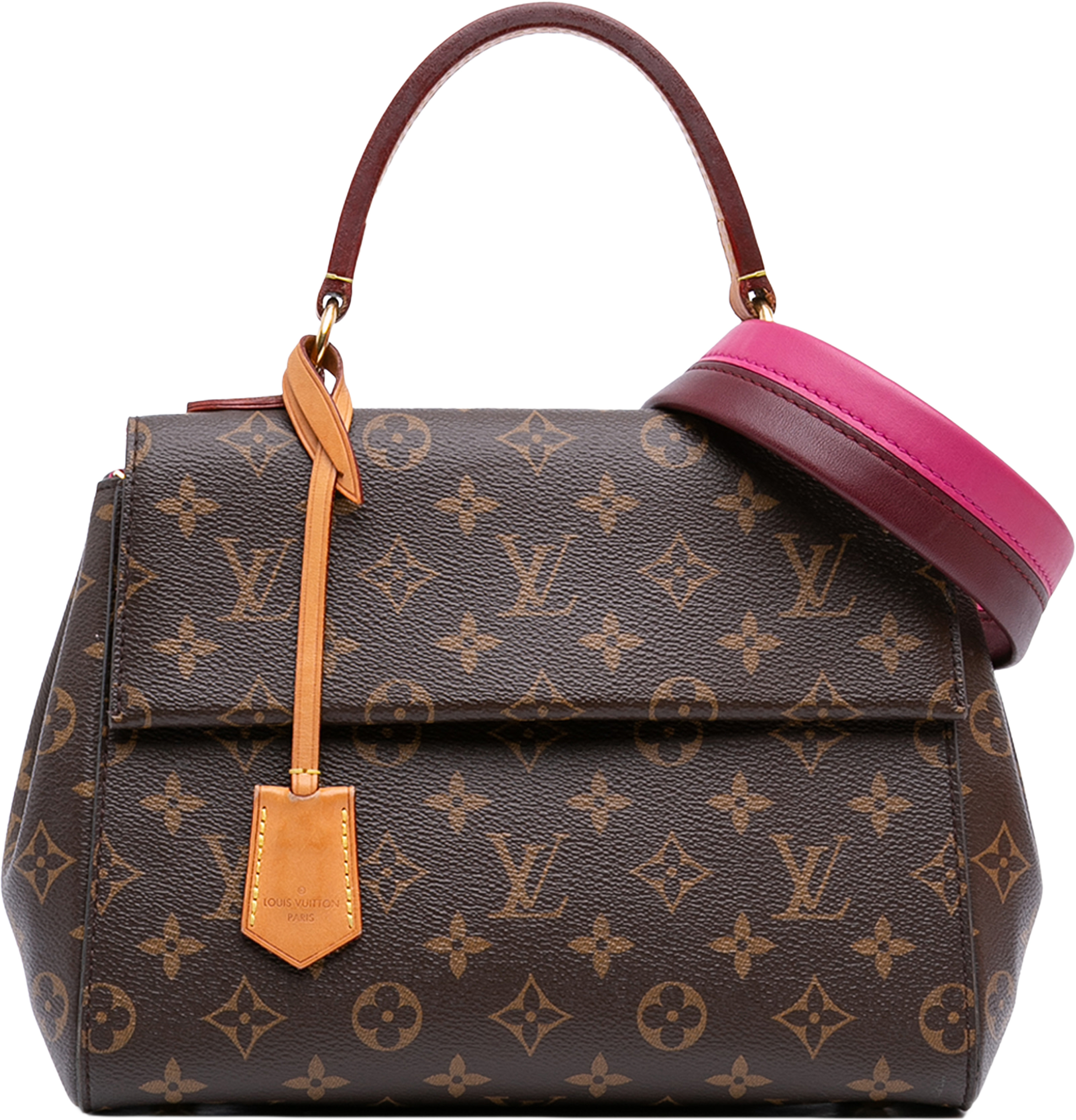 Louis Vuitton Monogram Cluny Bb, från Luxclusif, i färgen brown. Klicka för att öppna bilden i stort format