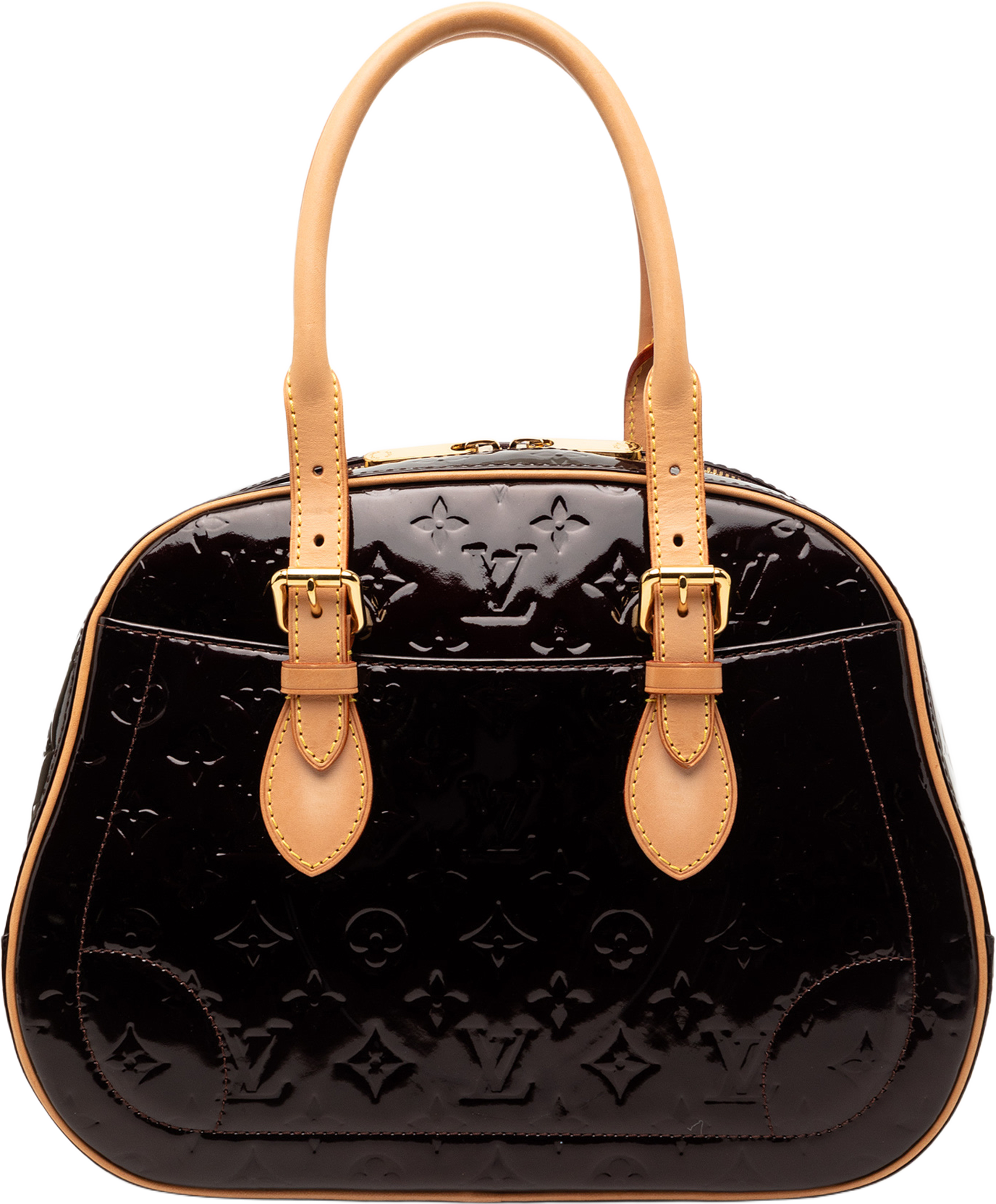 Louis Vuitton Monogram Vernis Summit Drive, från Luxclusif, i färgen purple. Klicka för att öppna bilden i stort format