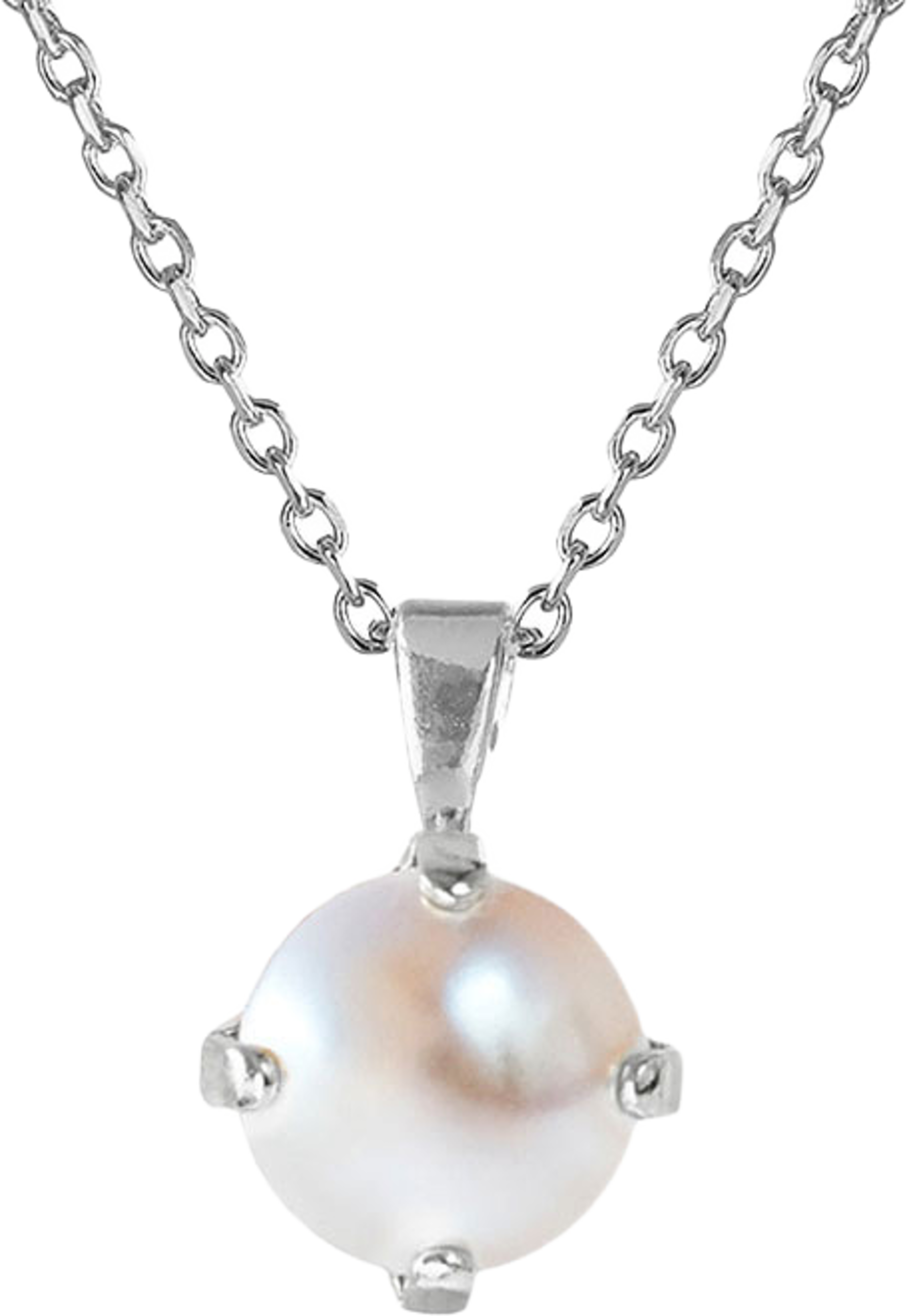 Classic Petite Necklace Pearl