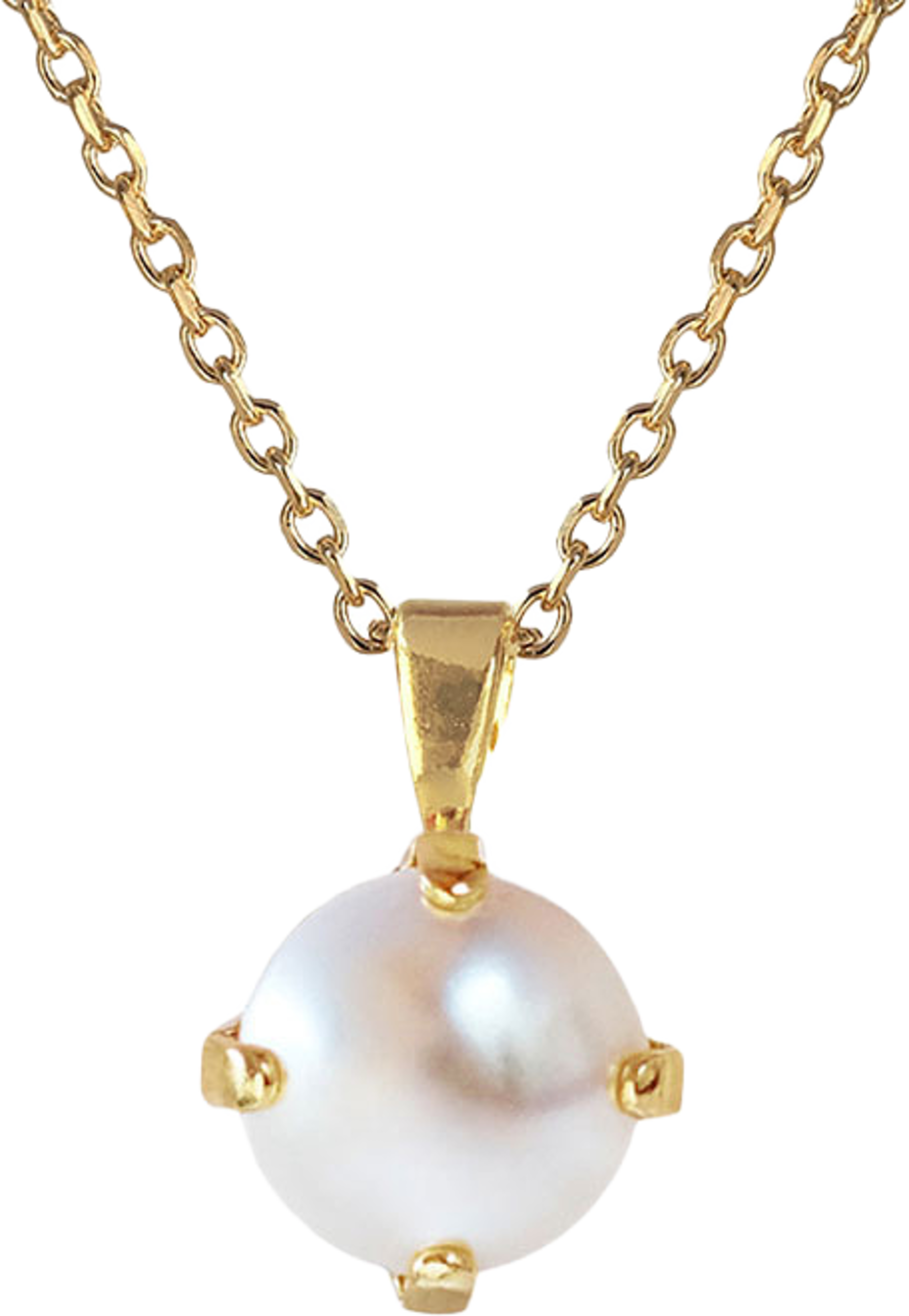 Classic Petite Necklace Pearl