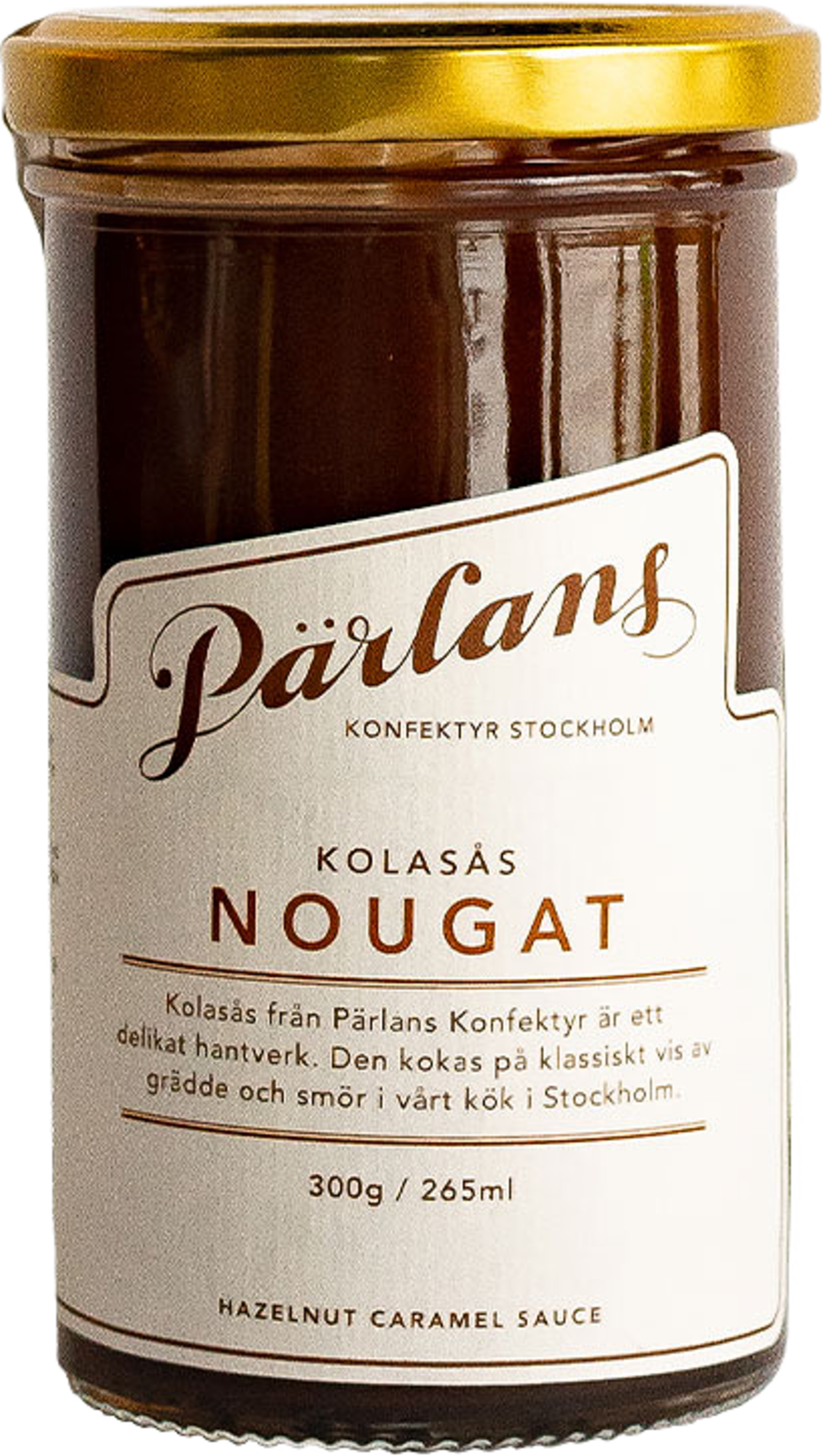 kolasås NOUGAT glasburk