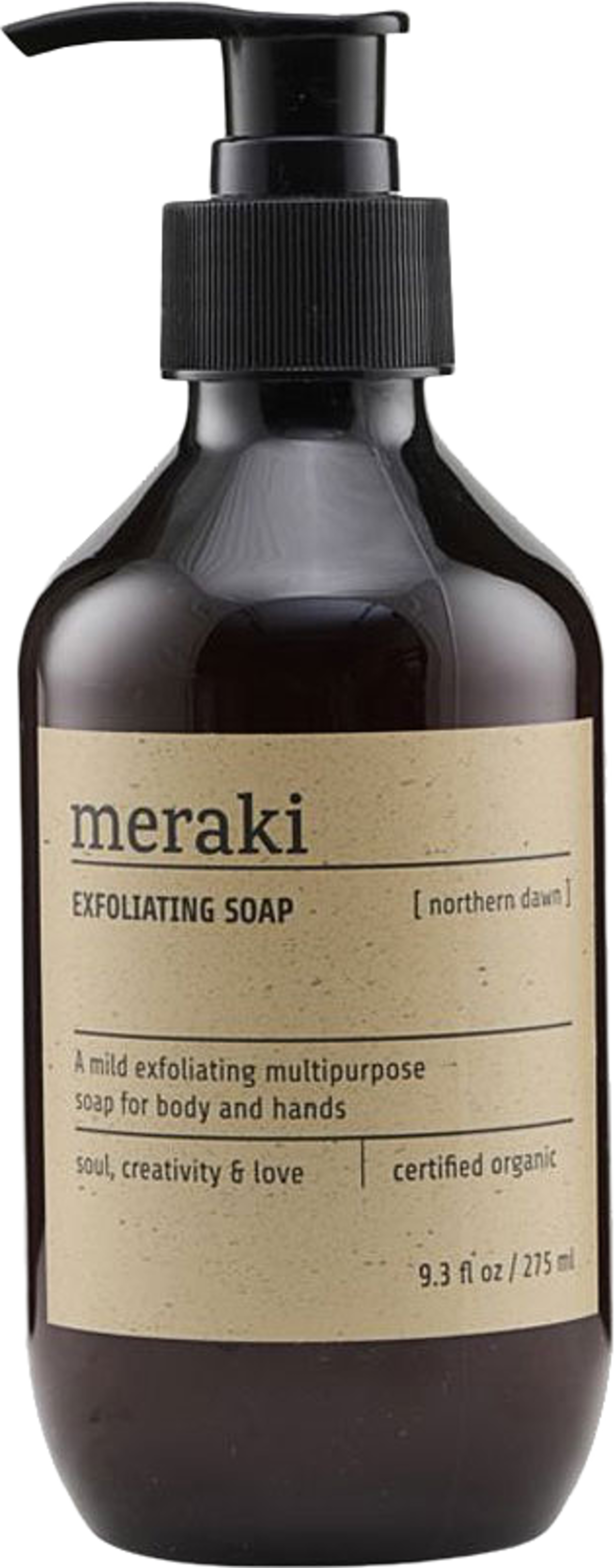 Exfolierande tvål, Northern Dawn, från Meraki. Klicka för att öppna bilden i stort format