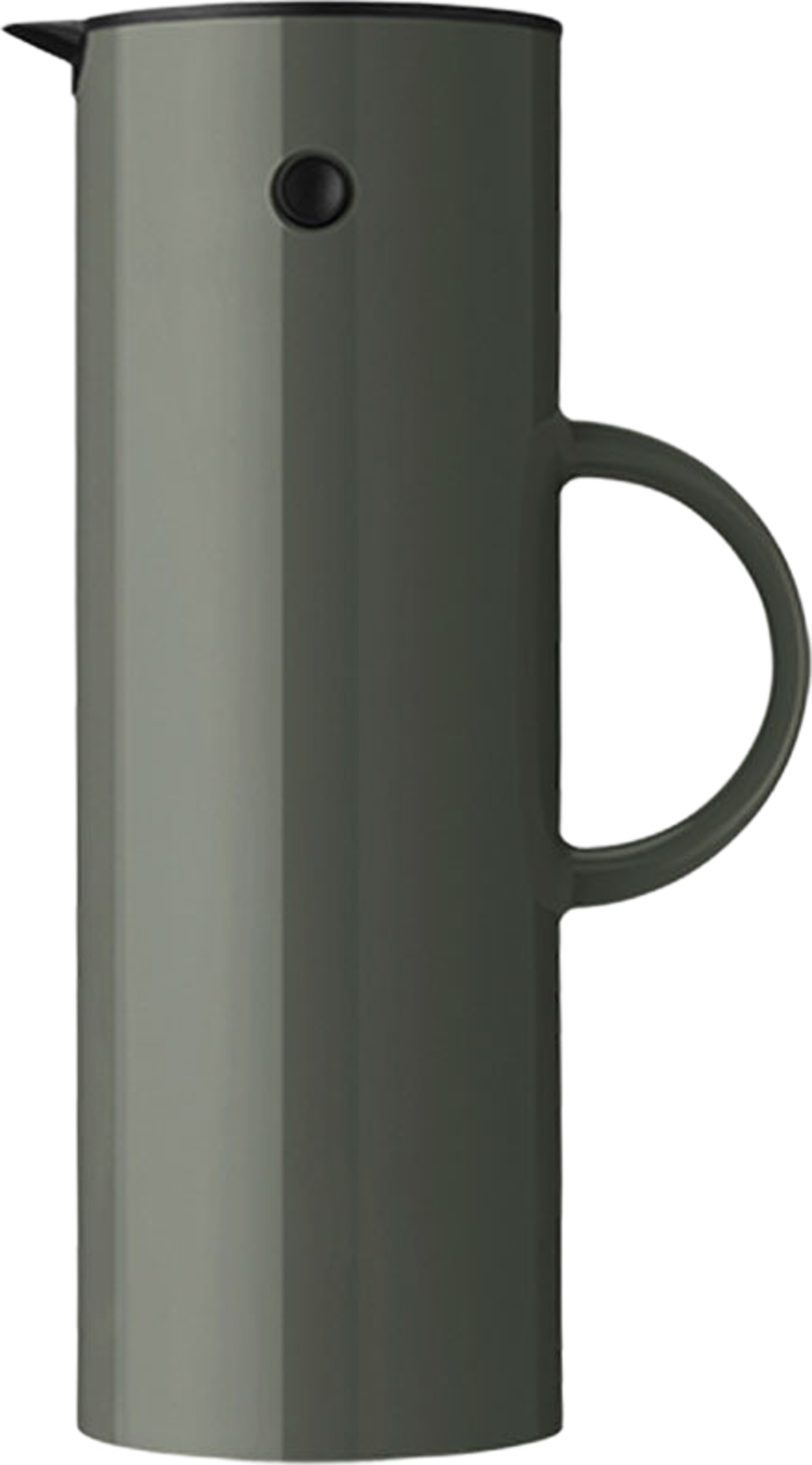 Termoskanna EM77, från Stelton, i färgen Dark Forest. Klicka för att öppna bilden i stort format