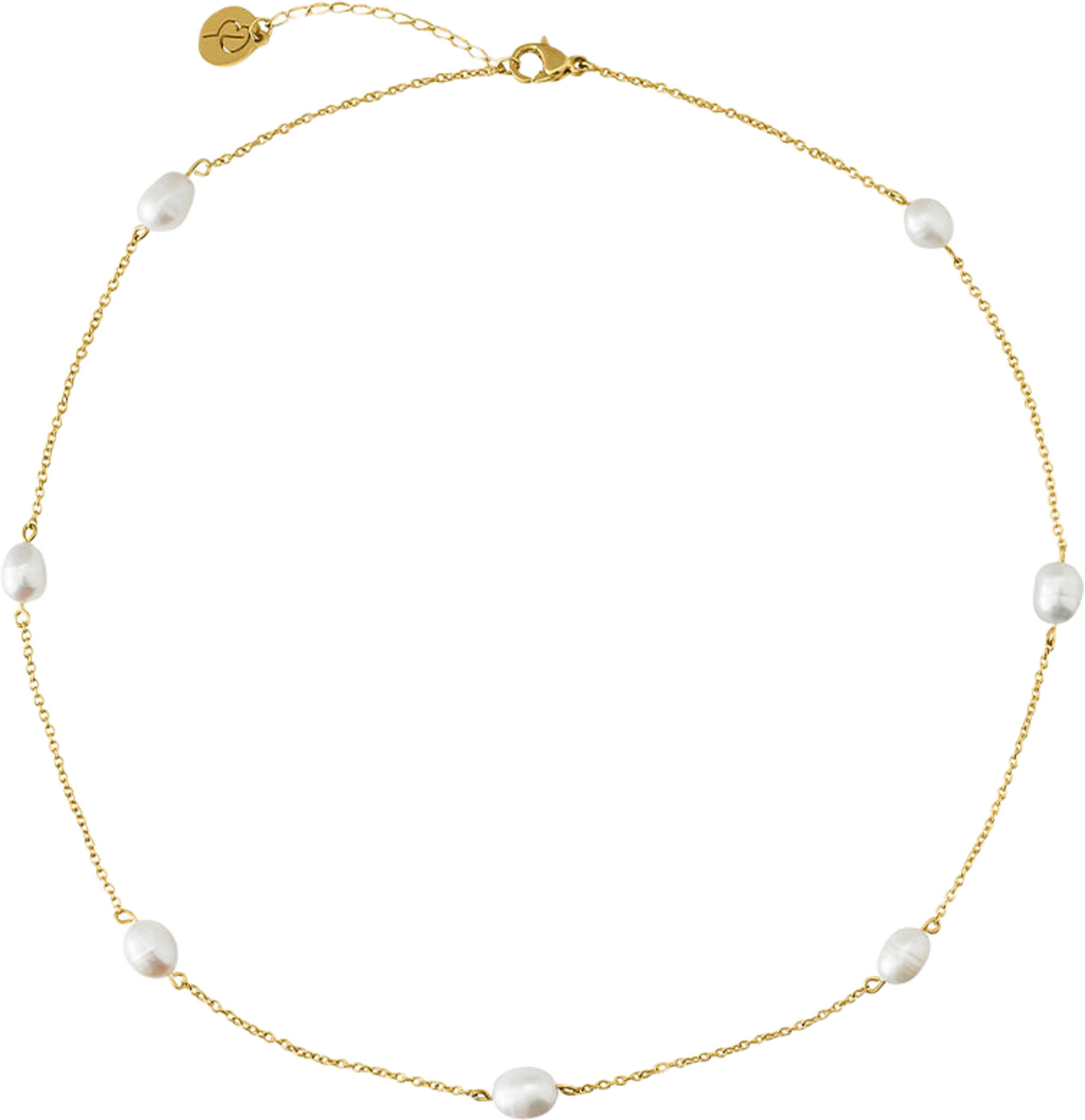 Perla Necklace Multi Gold