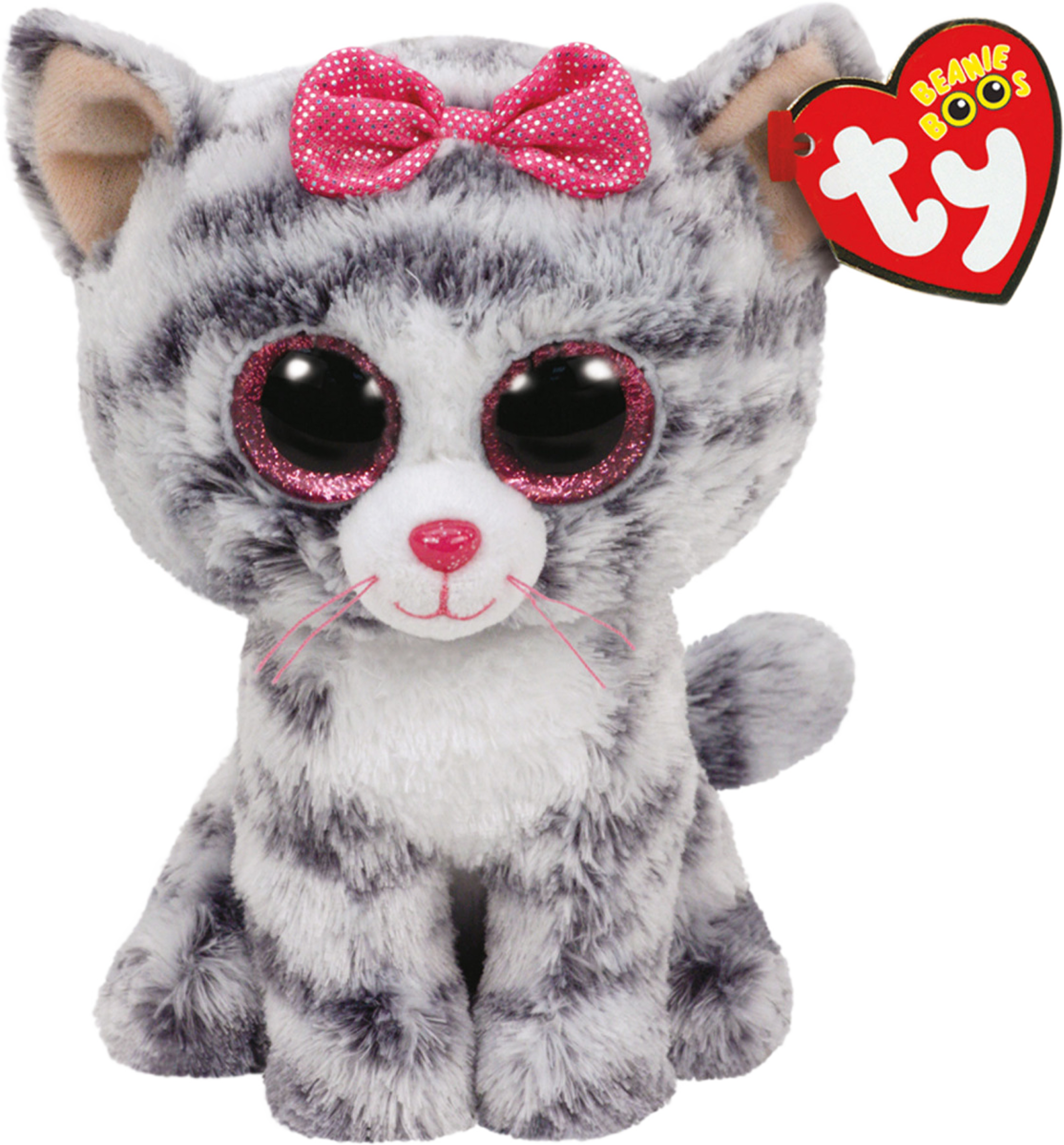 Beanie Boos regular KIKI - grey cat