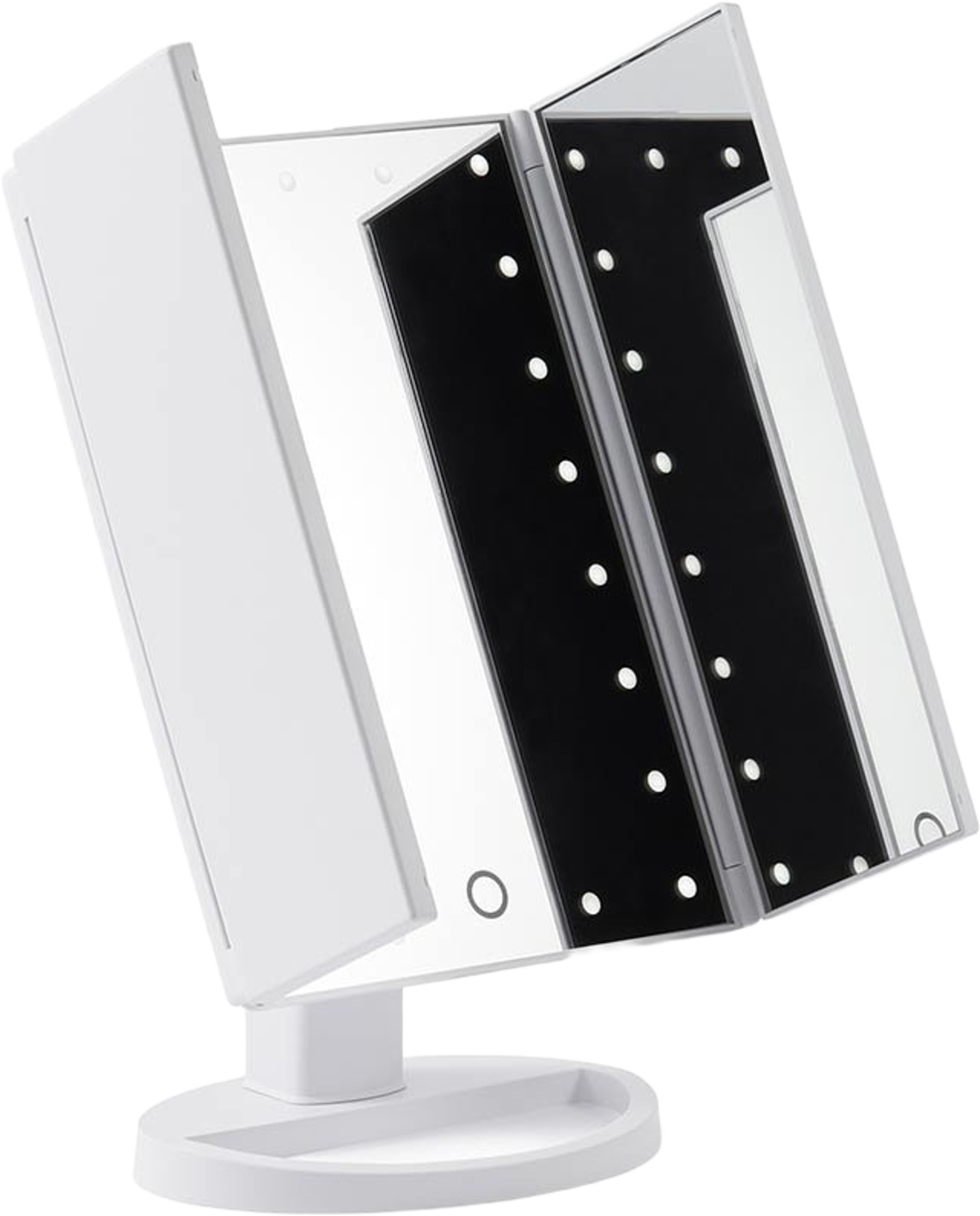 Original Tri Folded Lighted Mirror