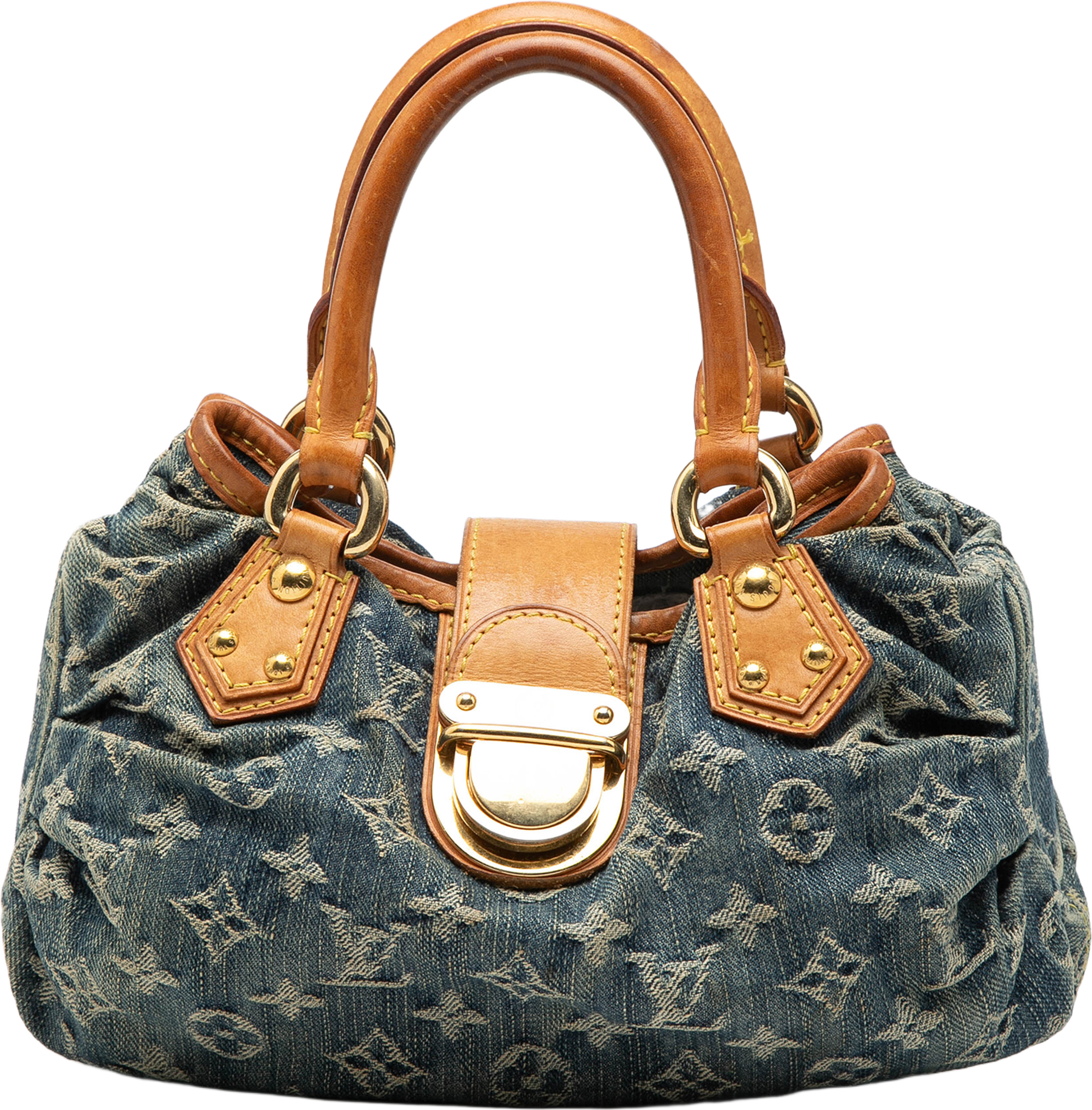 Louis Vuitton Monogram Denim Pleaty, från Luxclusif, i färgen blue. Klicka för att öppna bilden i stort format