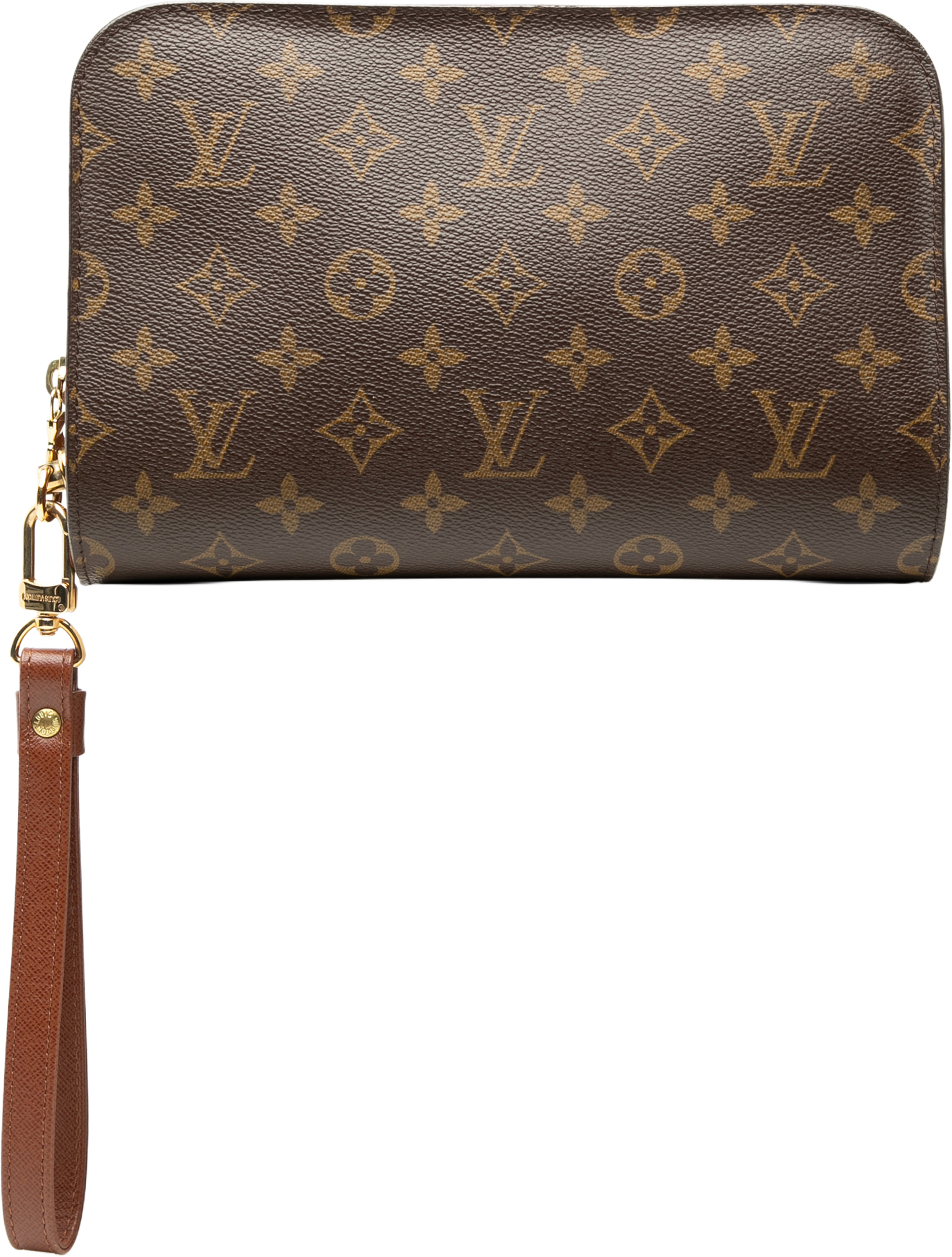 Louis Vuitton Monogram Orsay, från Luxclusif, i färgen brown. Klicka för att öppna bilden i stort format
