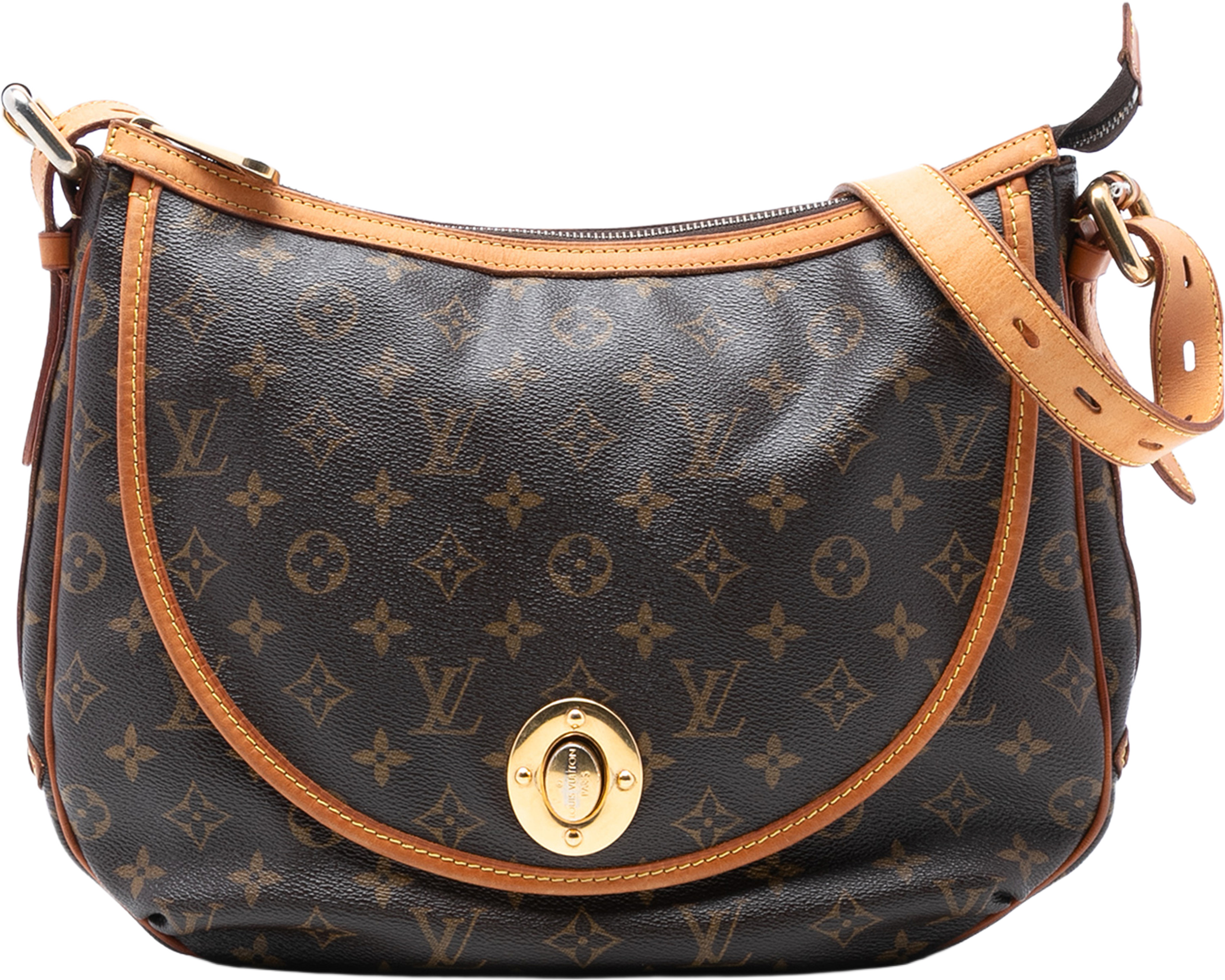Louis Vuitton Monogram Tulum Gm, från Luxclusif, i färgen brown. Klicka för att öppna bilden i stort format