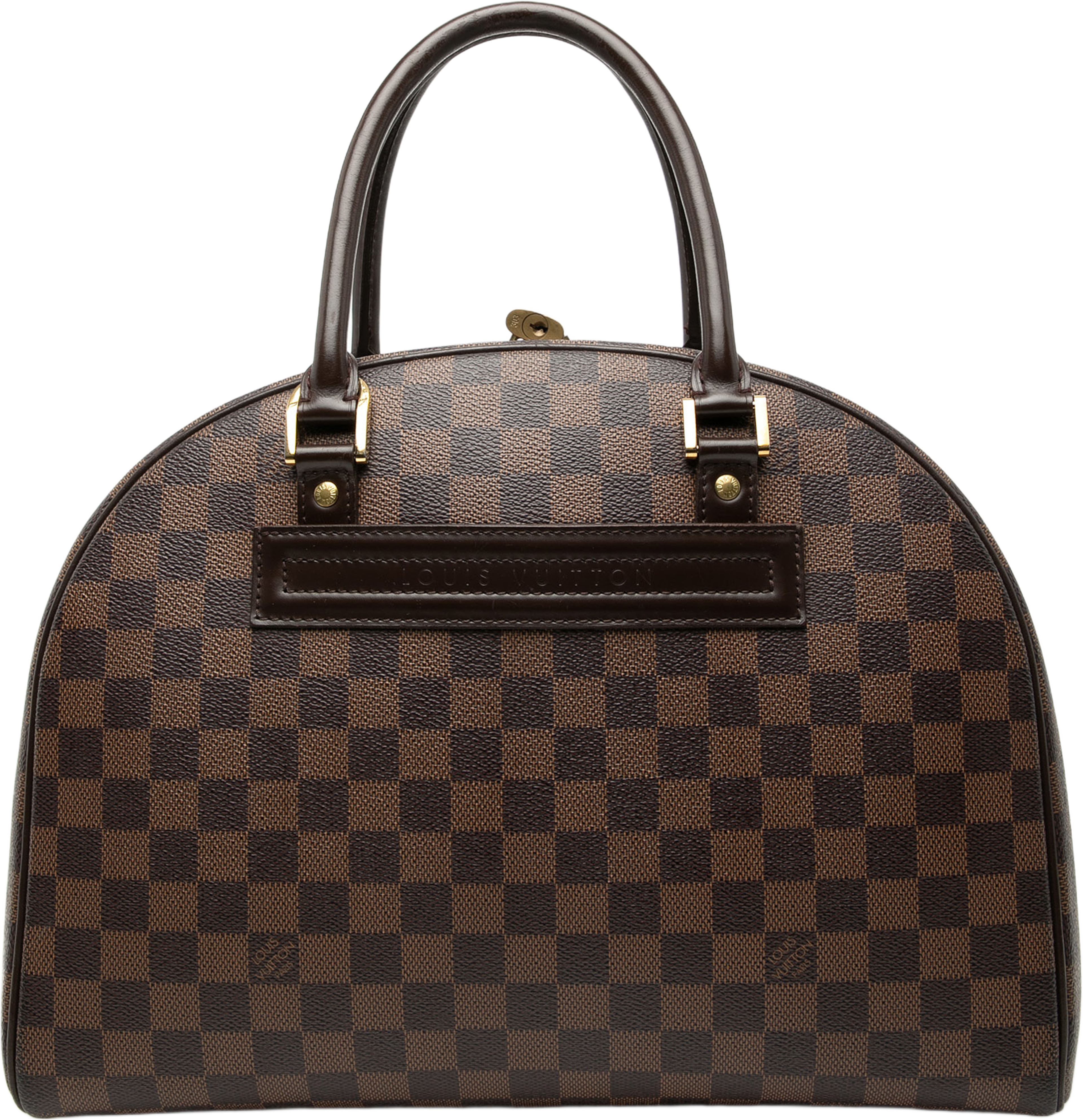 Louis Vuitton Damier Ebene Nolita, från Luxclusif, i färgen brown. Klicka för att öppna bilden i stort format