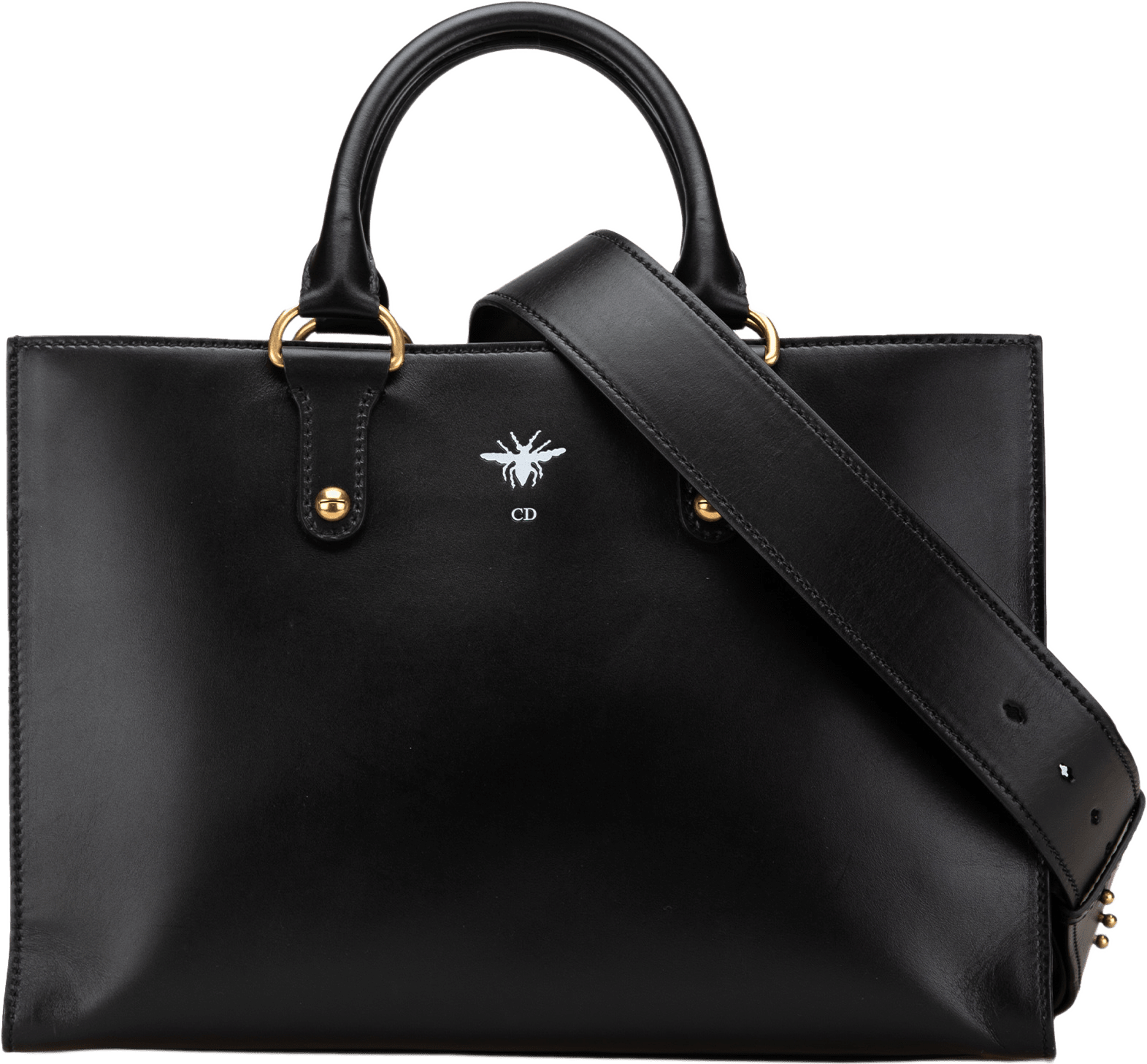 Dior Leather D Bee Satchel