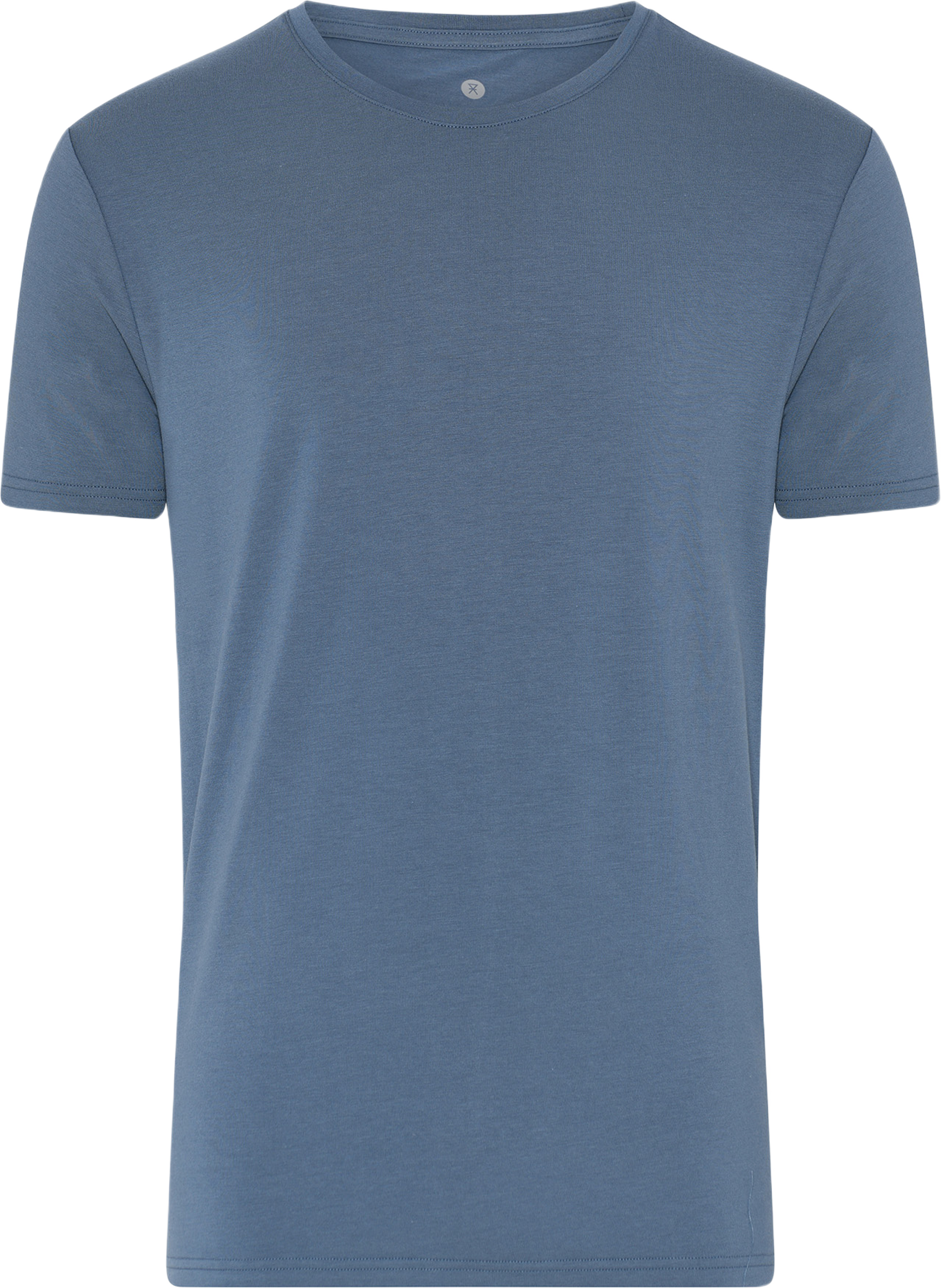 Bambu, T-shirt O-neck, Blå