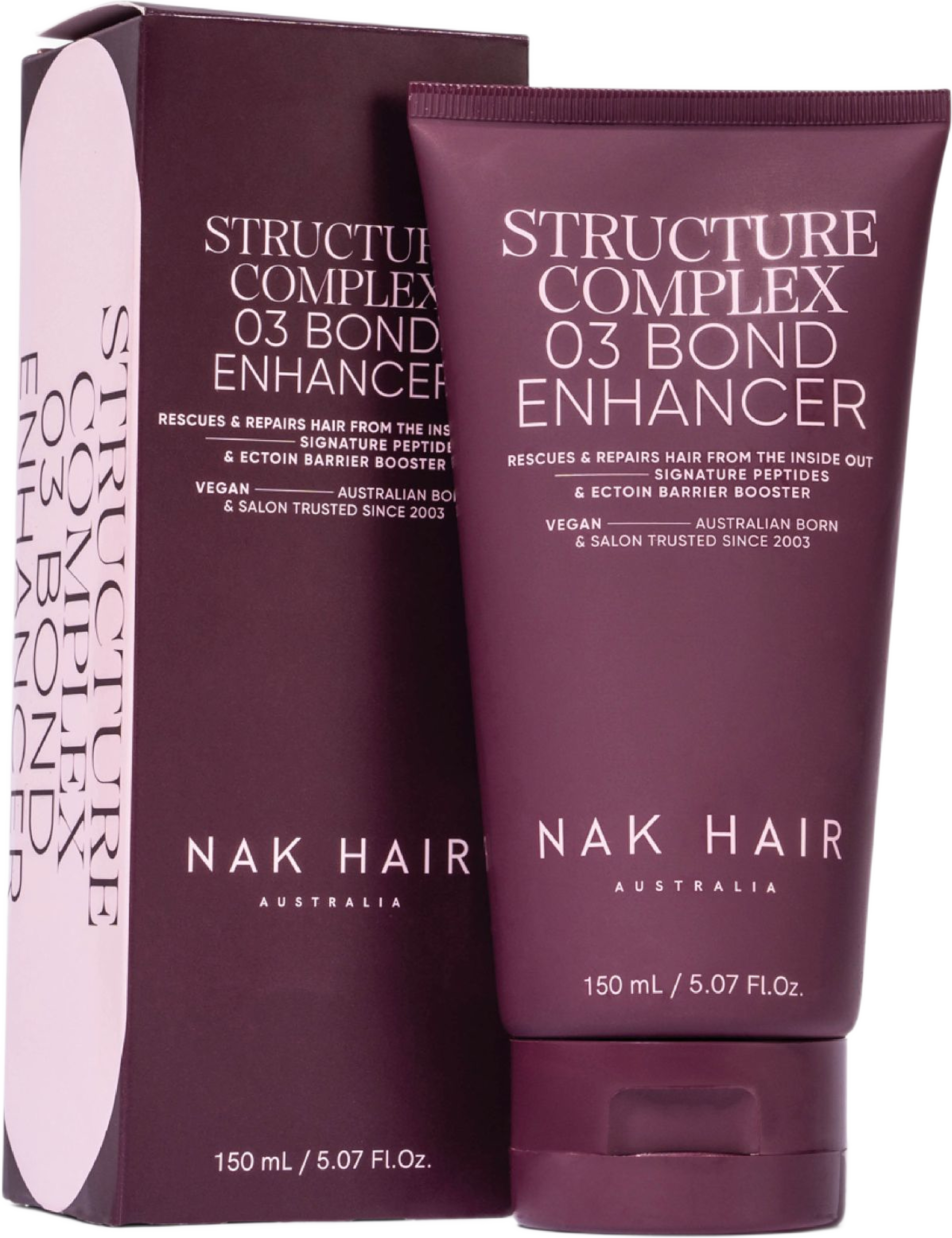 Structure Complex No.3 Bond Enhancer, från NAK Hair. Klicka för att öppna bilden i stort format