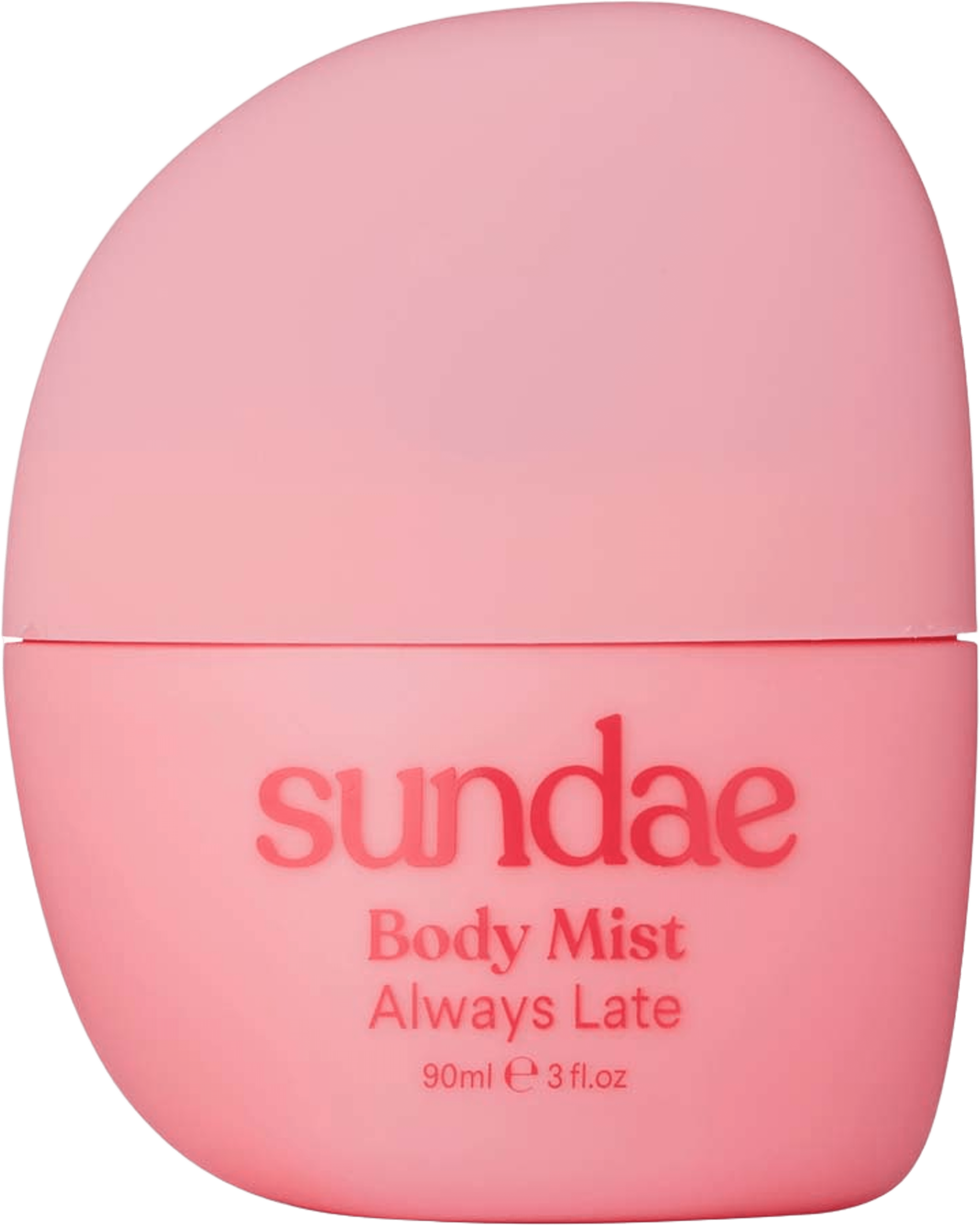 Hair & Body Mist - Always Late, från Sundae. Klicka för att öppna bilden i stort format