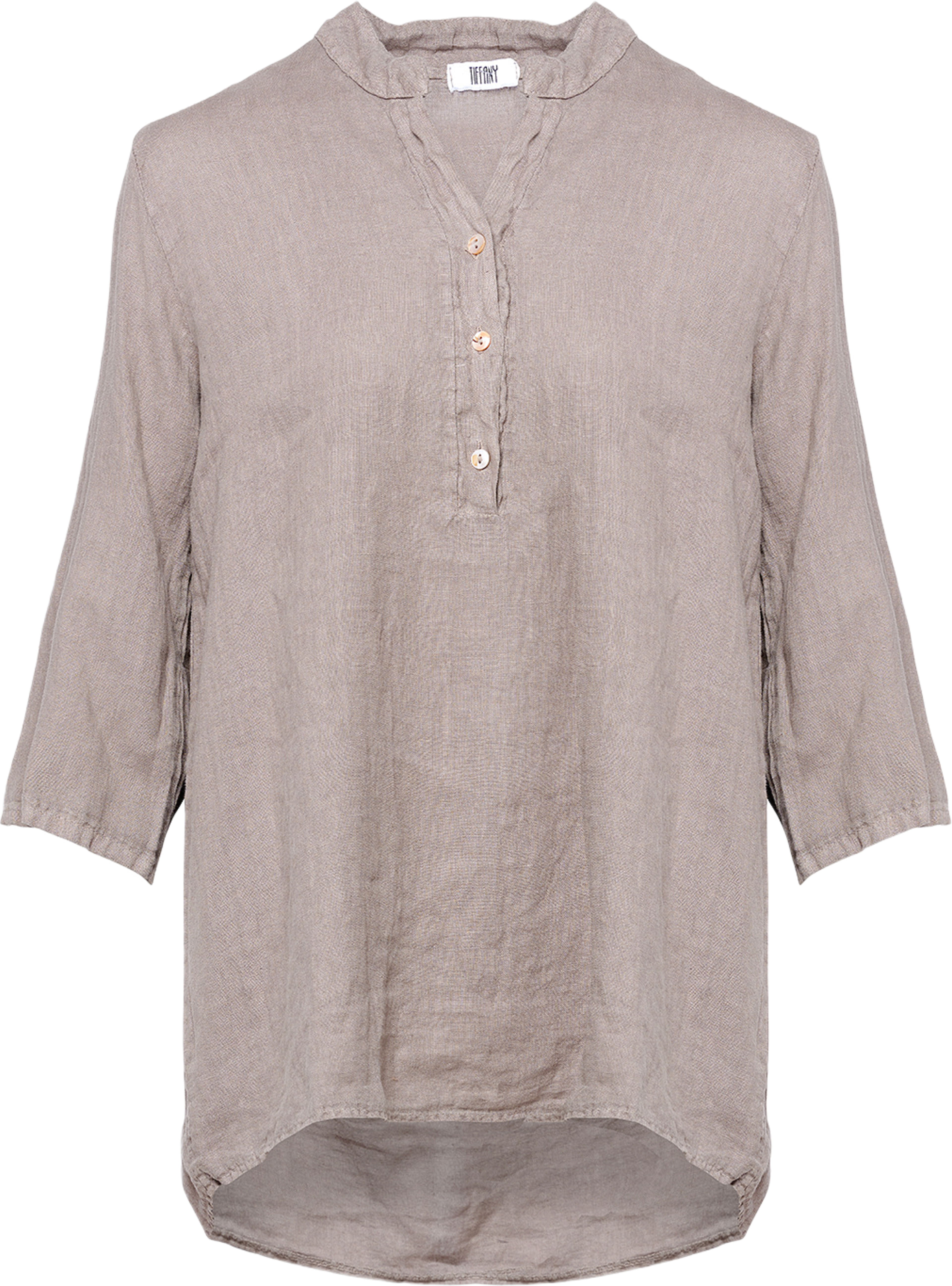 17661, Shirt, Linen - Nougat