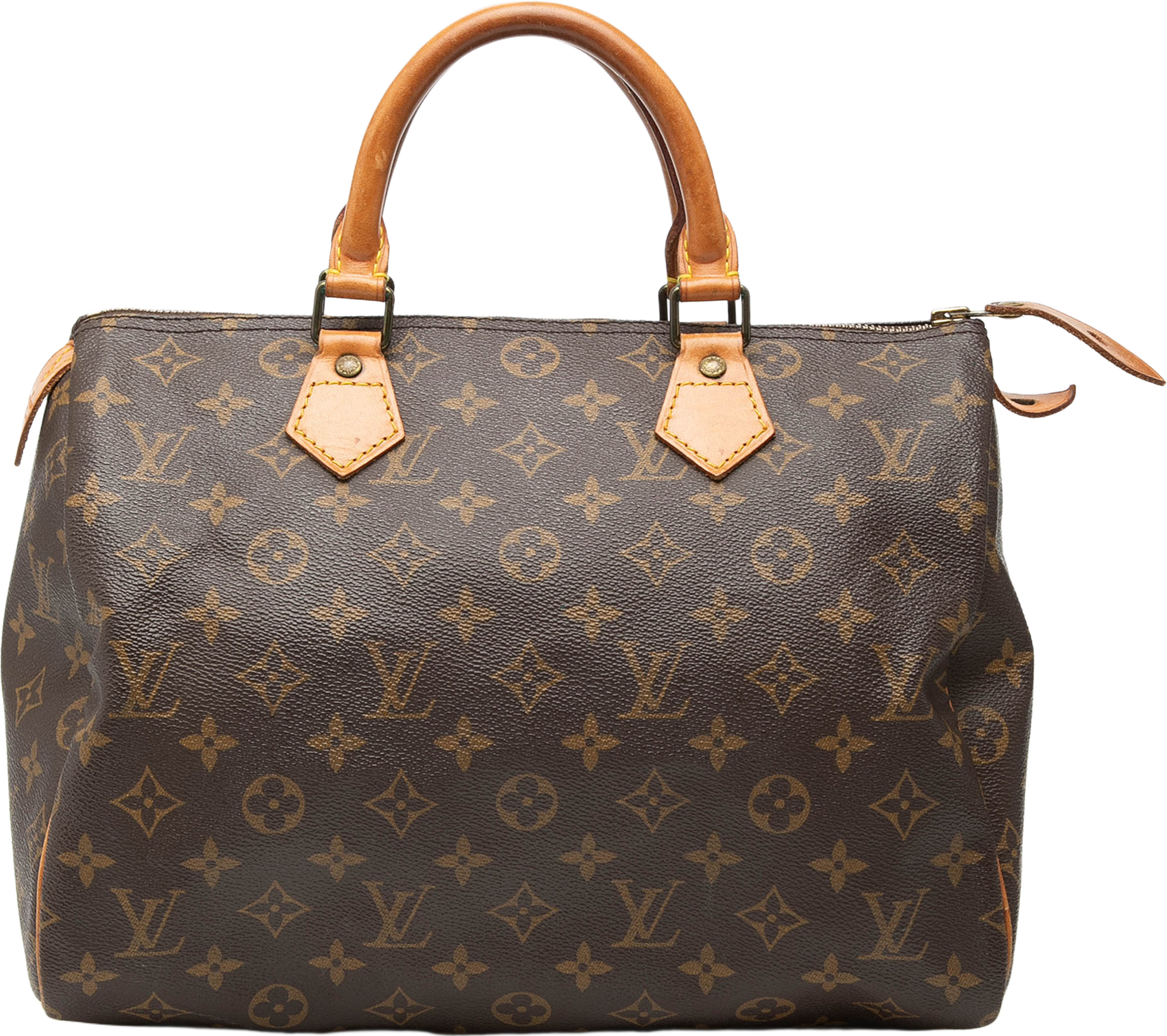 Louis Vuitton Monogram Speedy 30, från Luxclusif, i färgen brown. Klicka för att öppna bilden i stort format
