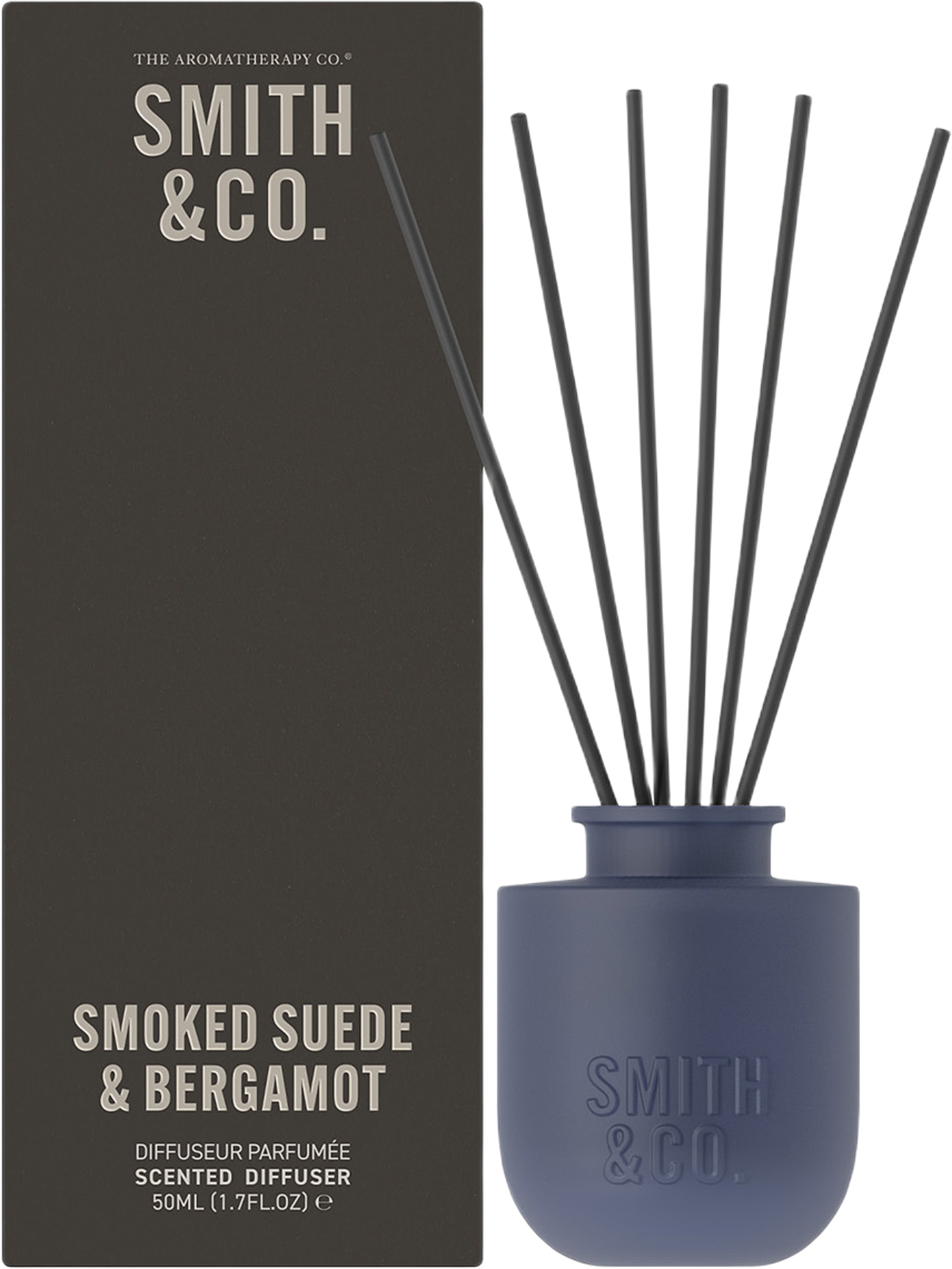Smoked Suede & Bergamot Mini Diffuser, från Smith & Co. Klicka för att öppna bilden i stort format