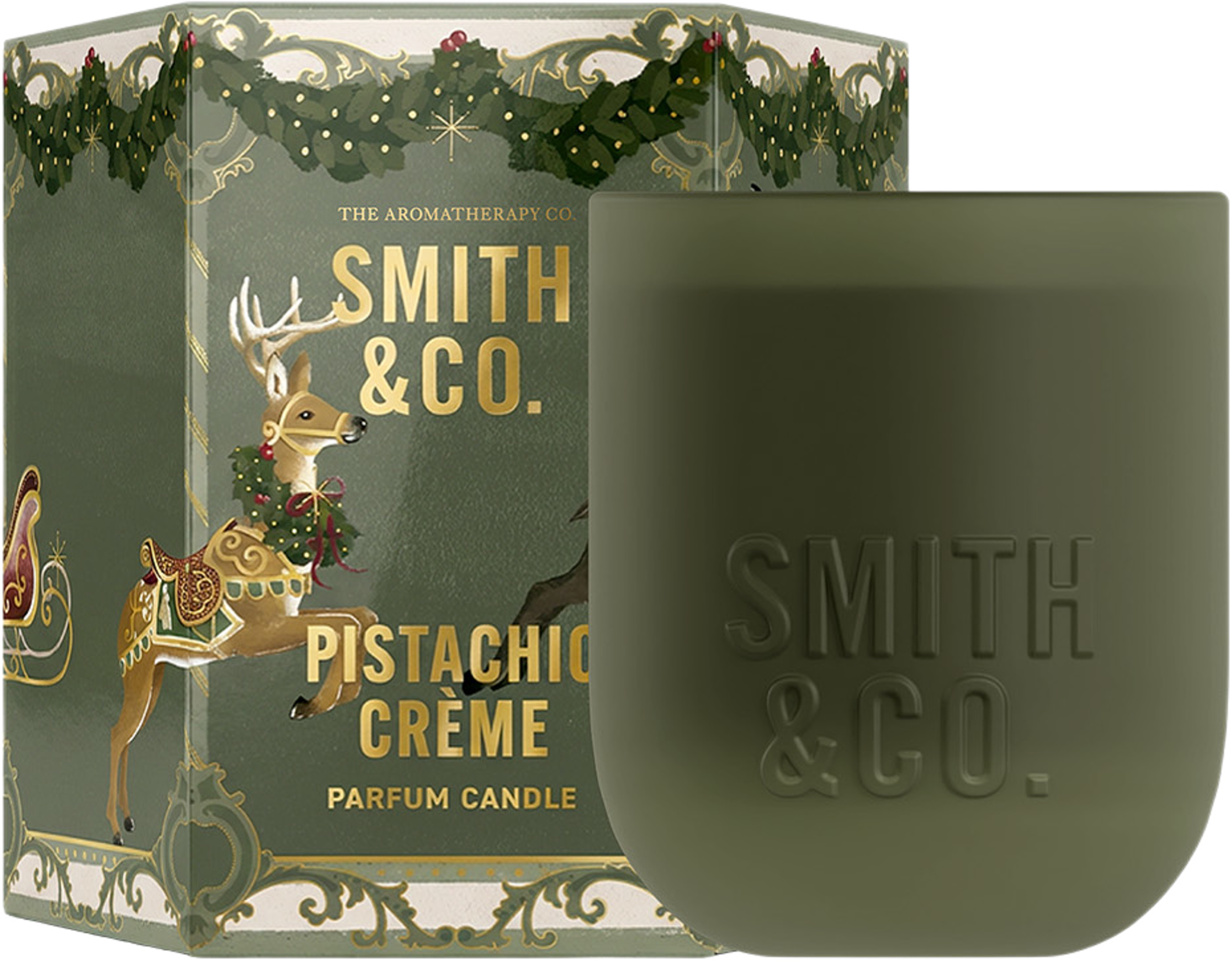 Pistachio Crème Candle, från Smith & Co. Klicka för att öppna bilden i stort format
