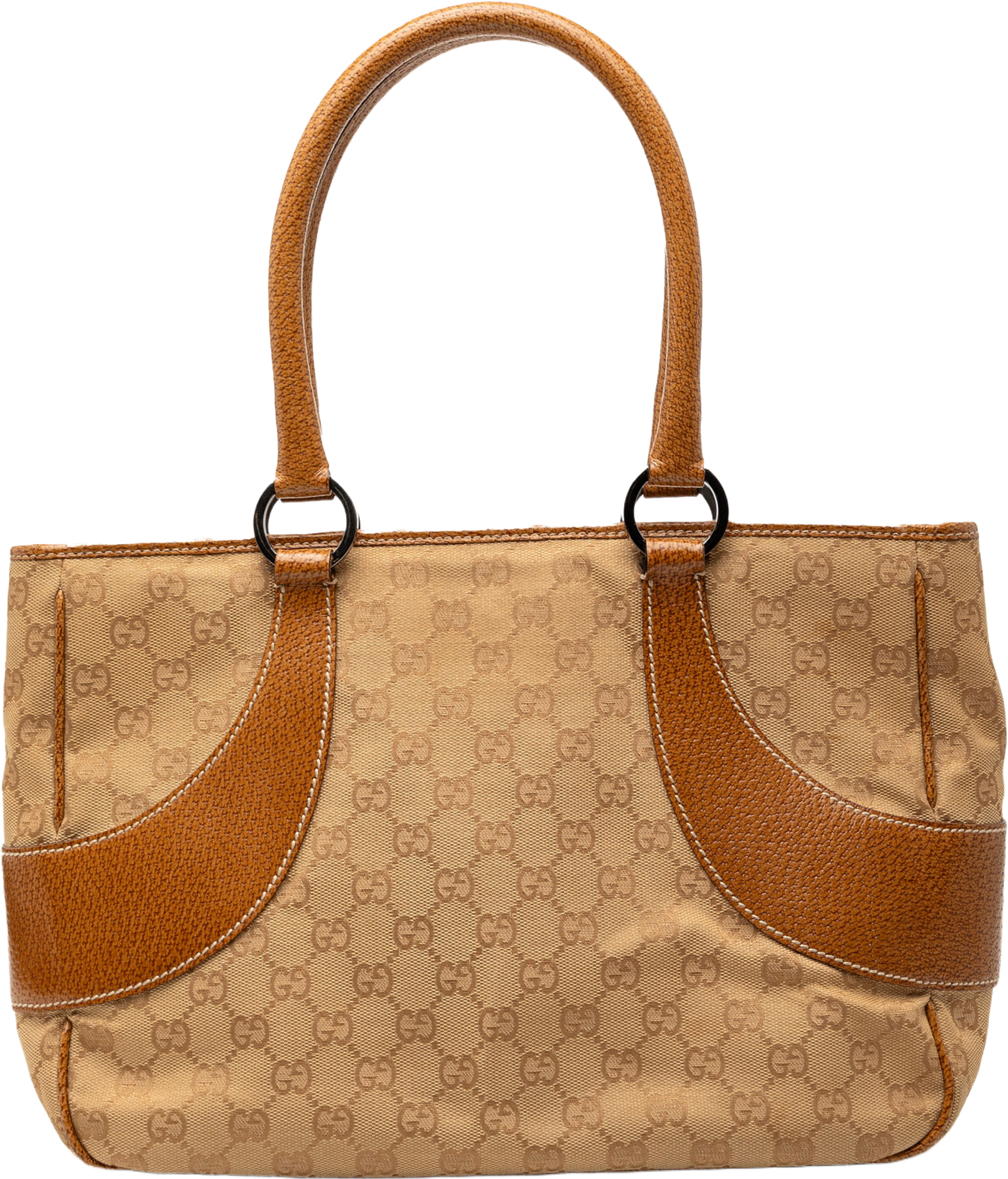 Gucci Gg Canvas Tote, från Luxclusif, i färgen beige. Klicka för att öppna bilden i stort format