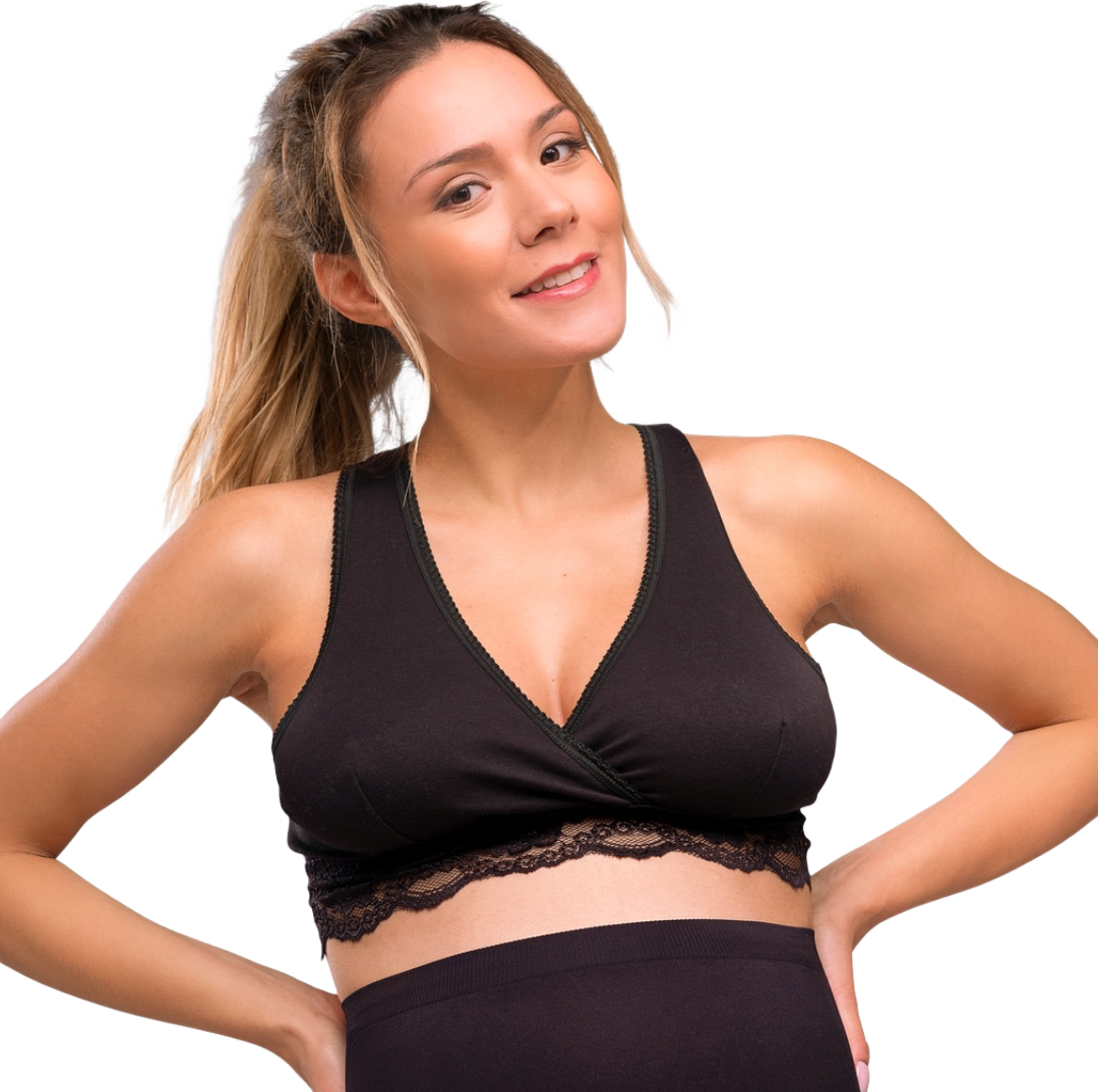 Gravid- och amningsbh omlott
