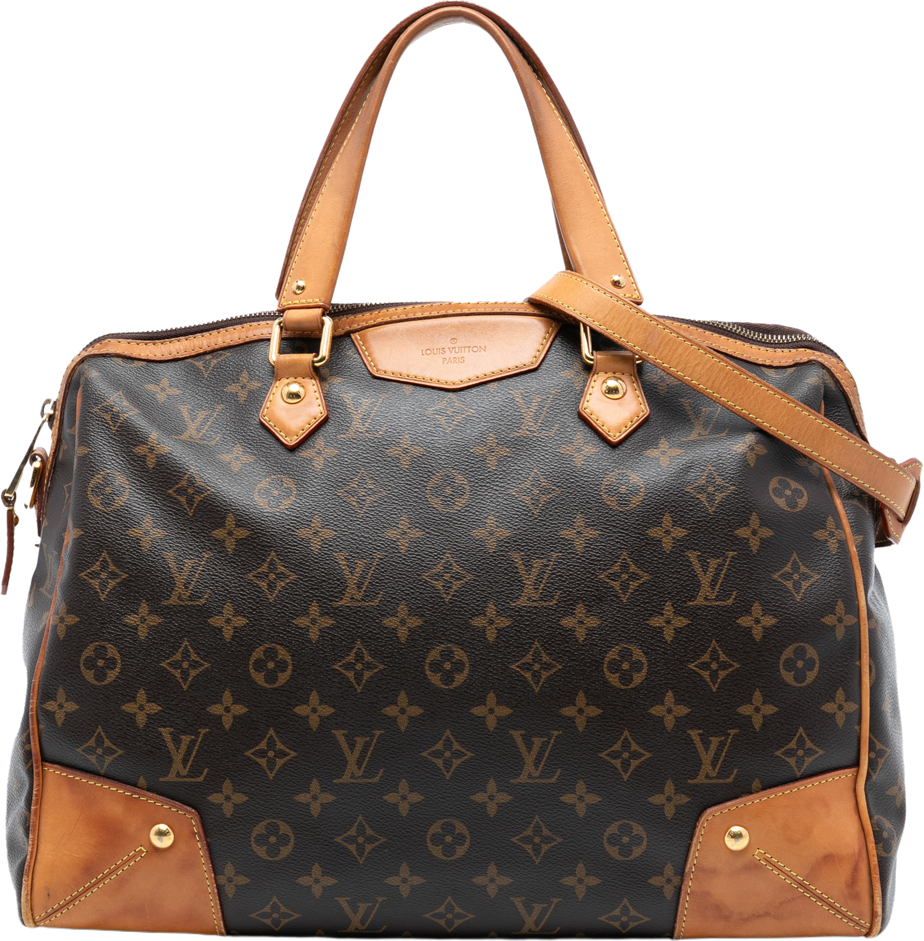 Louis Vuitton Monogram Retiro Gm, från Luxclusif, i färgen brown. Klicka för att öppna bilden i stort format
