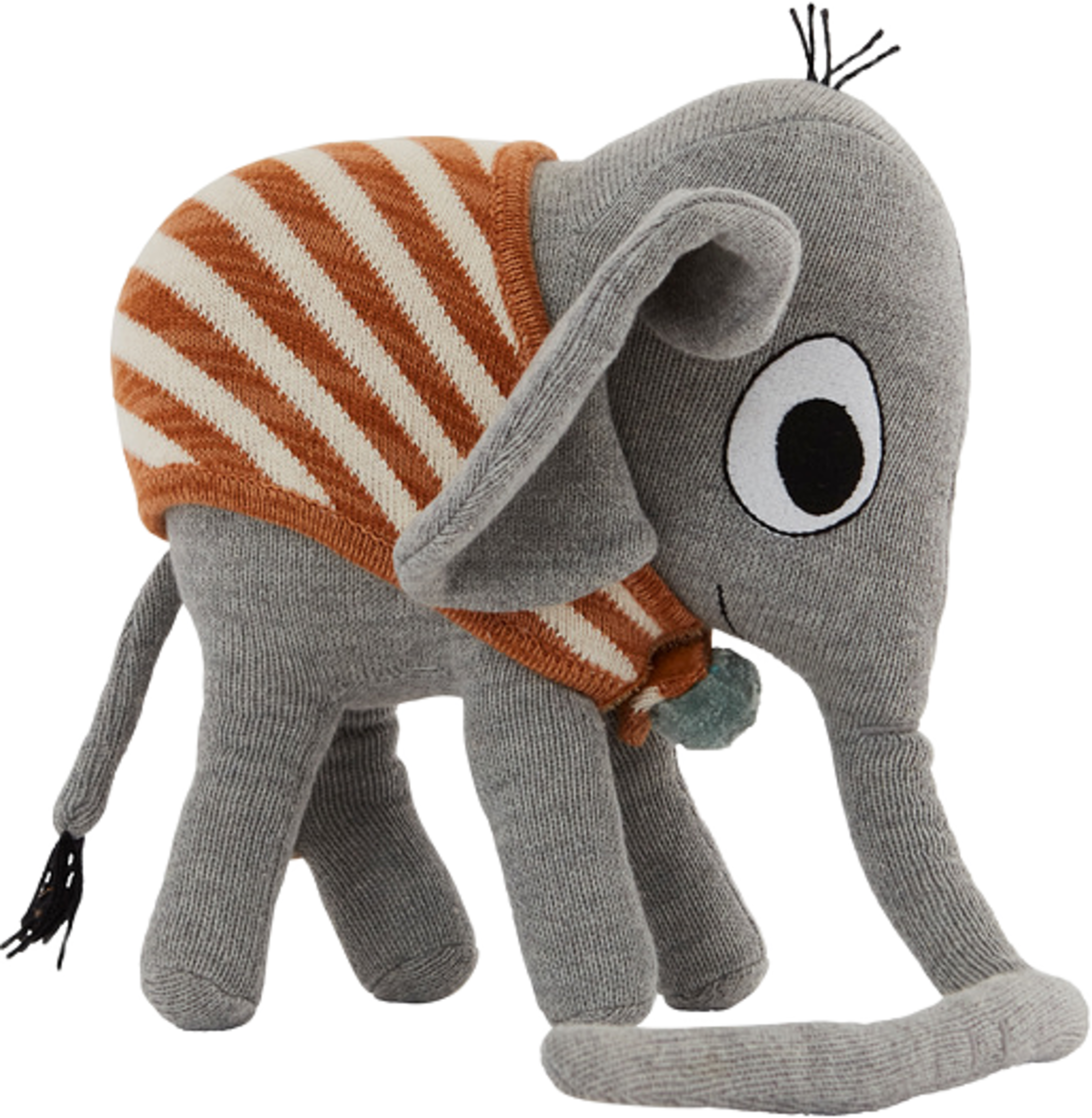 Henry Elephant, från OYOY Mini, i färgen grey. Klicka för att öppna bilden i stort format