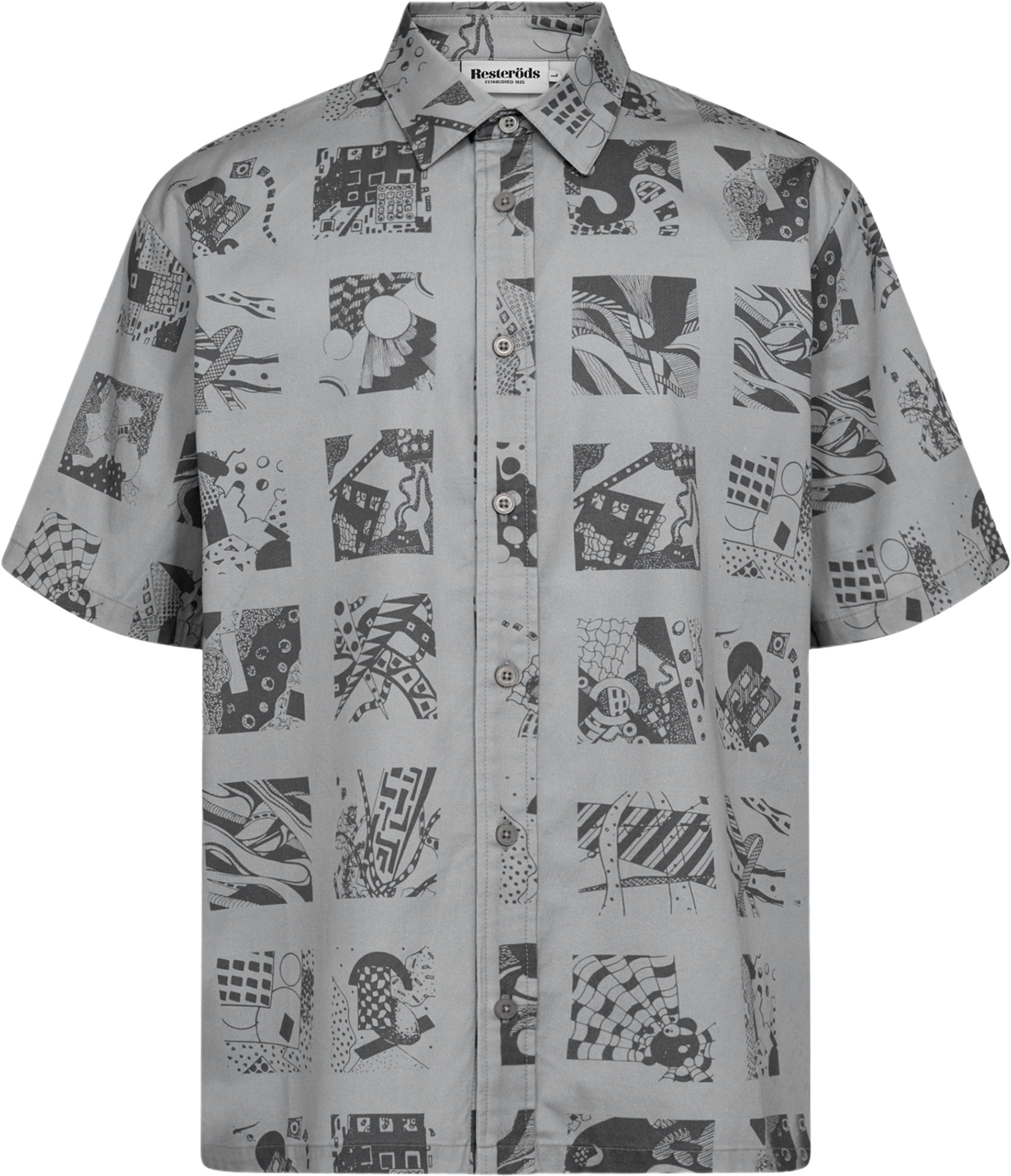 Bron Shirt Kortärmad 100% Bomull