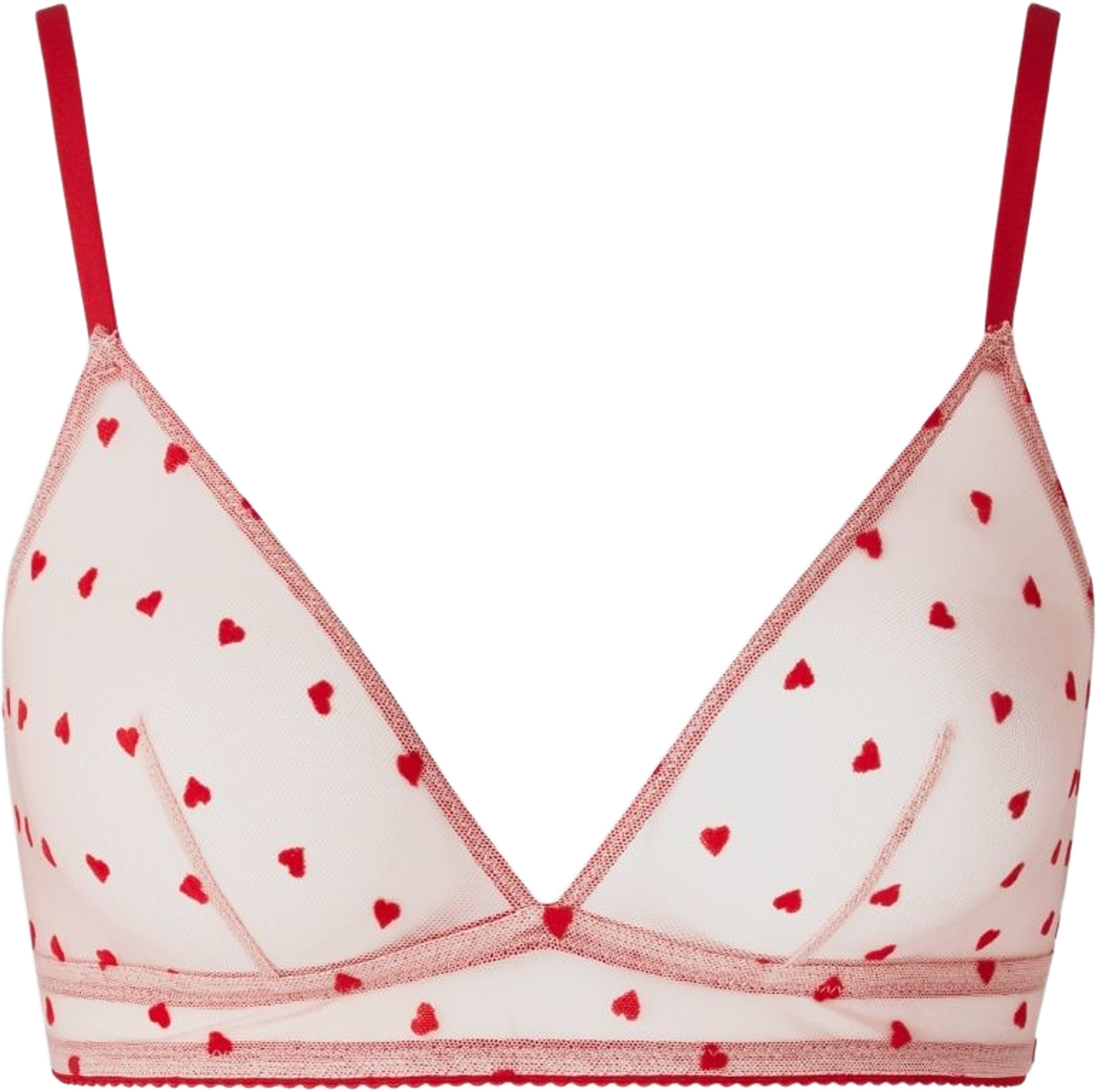 Mesh Triangle Bralette