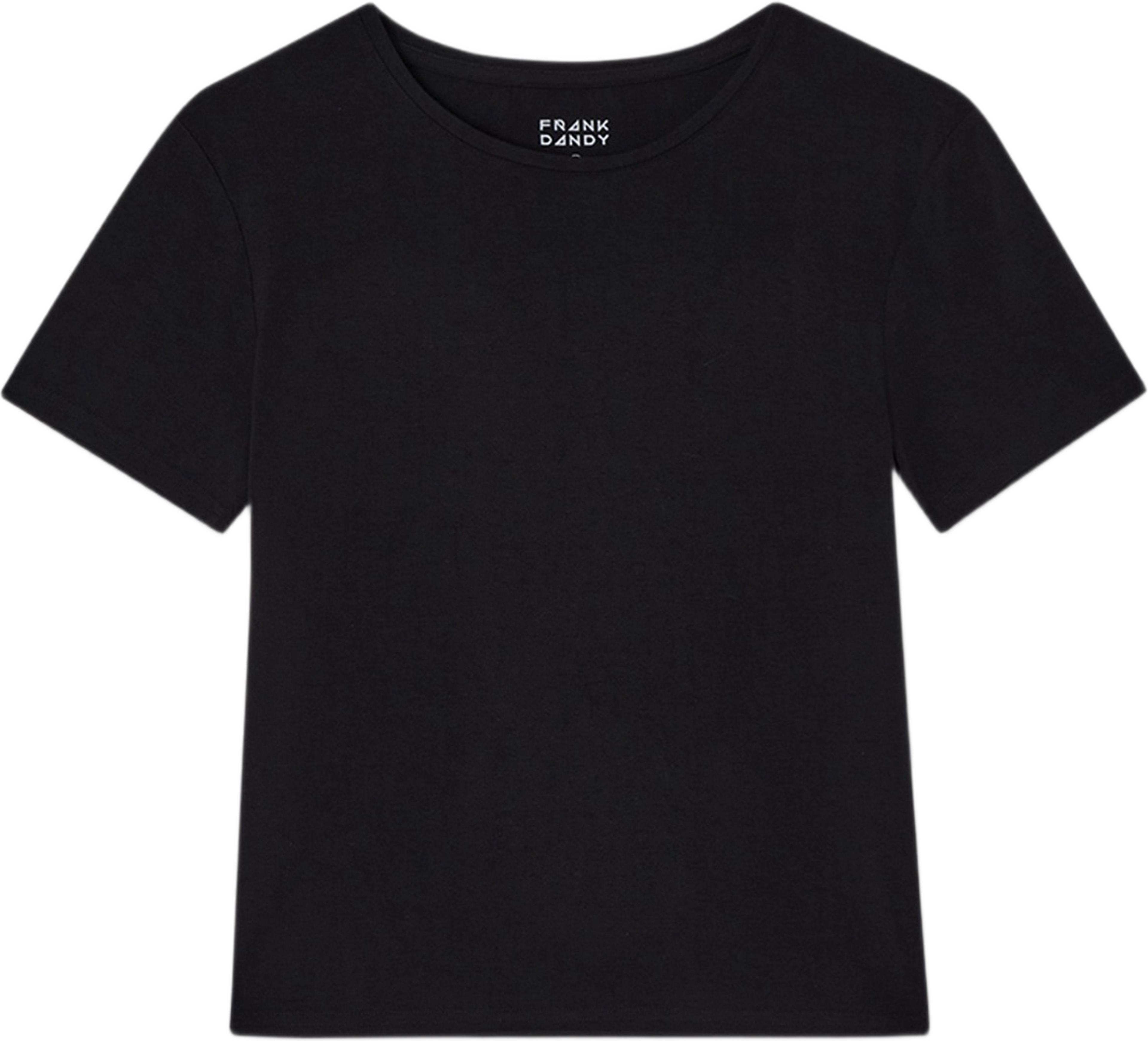 Baby Tee, från Frank Dandy, i färgen black. Klicka för att öppna bilden i stort format