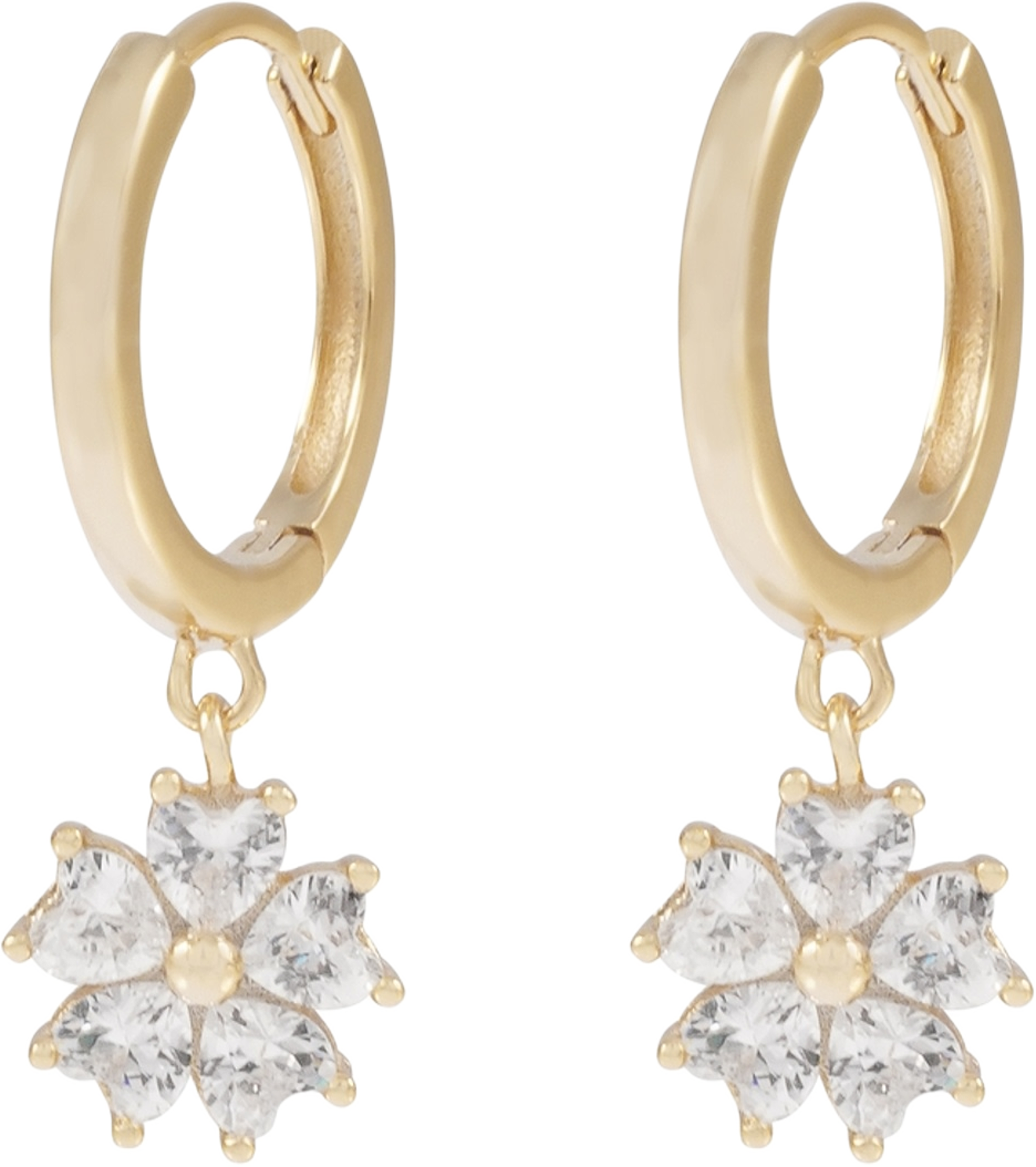 Nisi Flower Pendant Ear