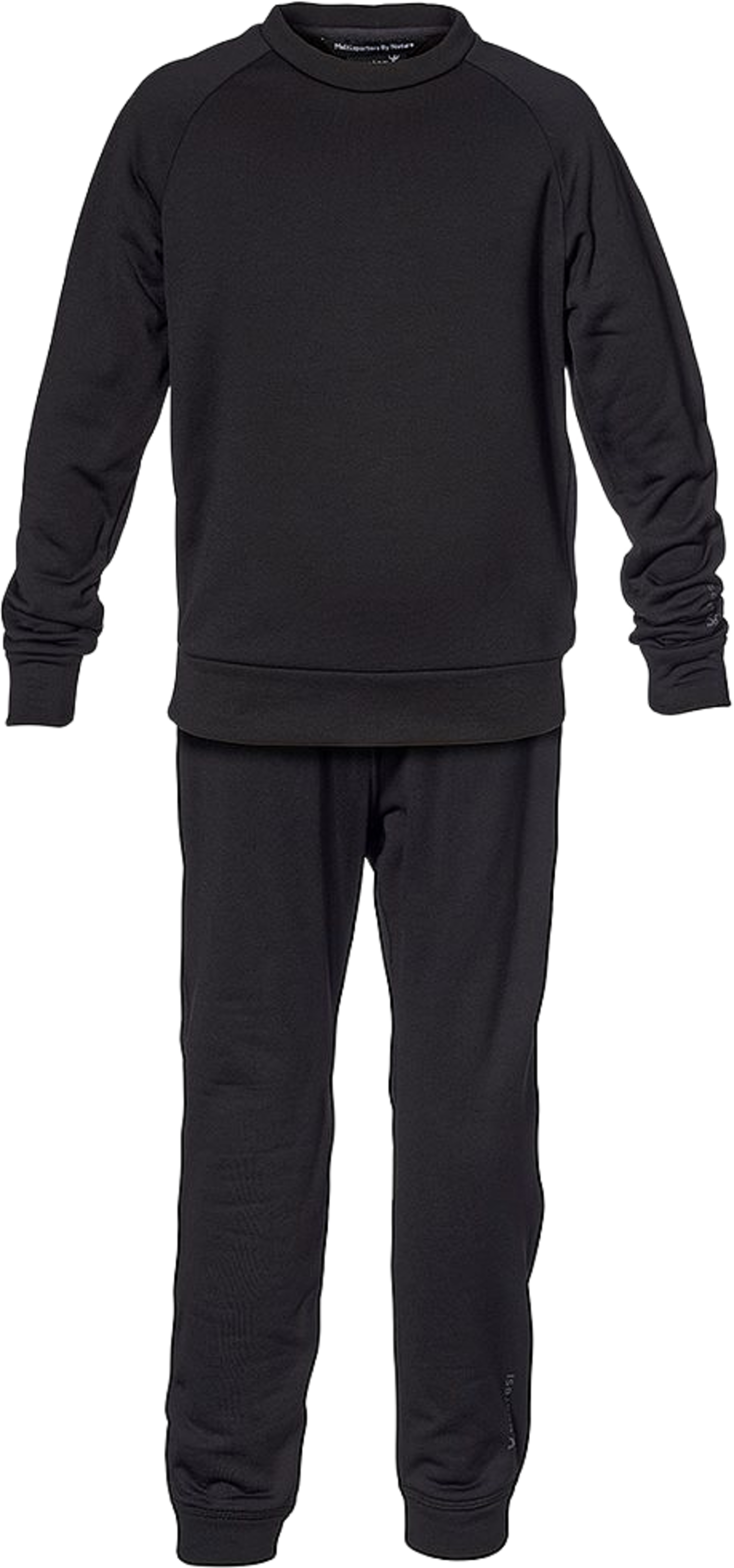 Isbjörn Panda Chill Sweater & Pant 86cl-128cl, från ISBJÖRN of Sweden, i färgen black. Klicka för att öppna bilden i stort format