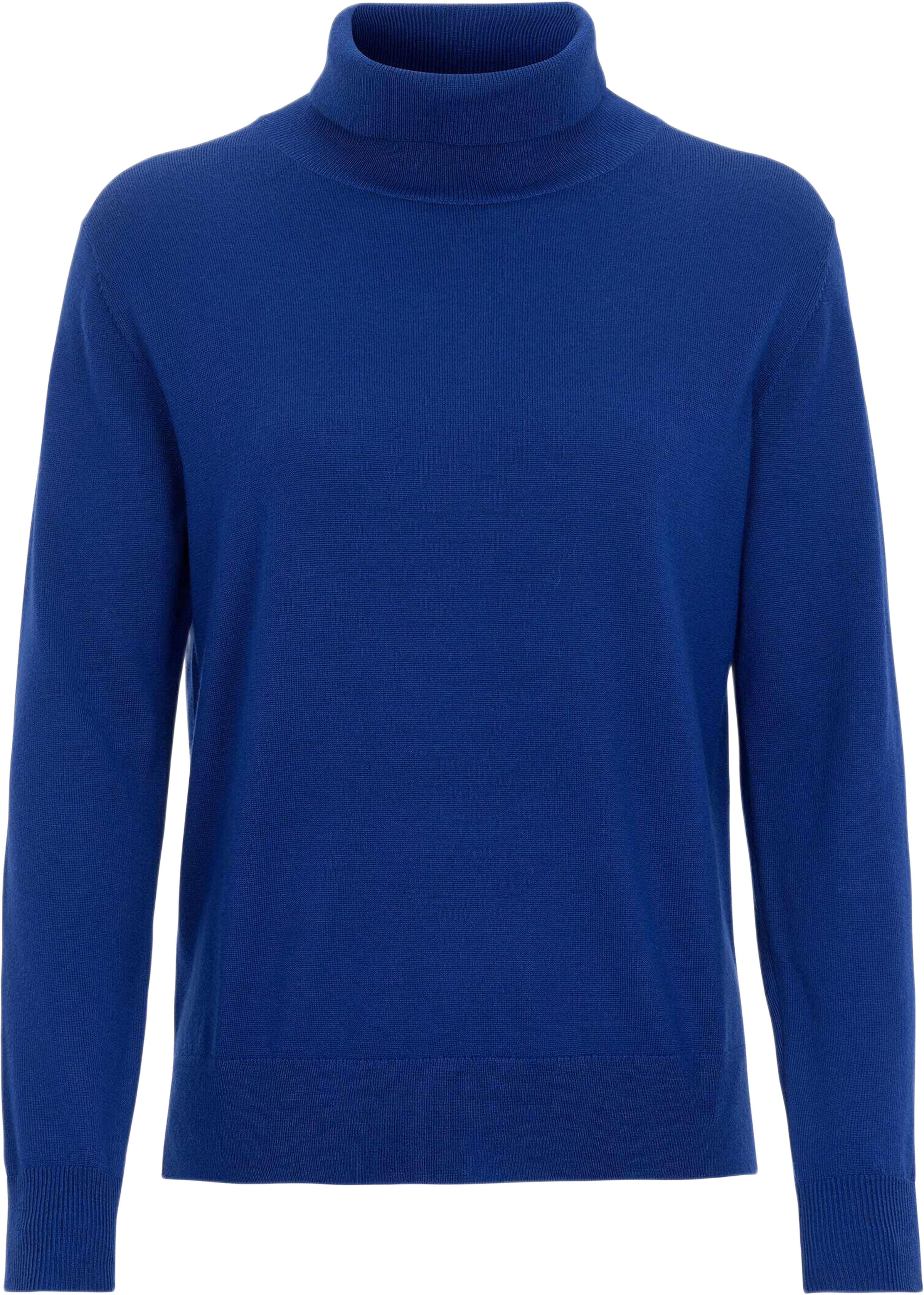 Siri Merino Turtleneck, från Newhouse, i färgen kornblå. Klicka för att öppna bilden i stort format