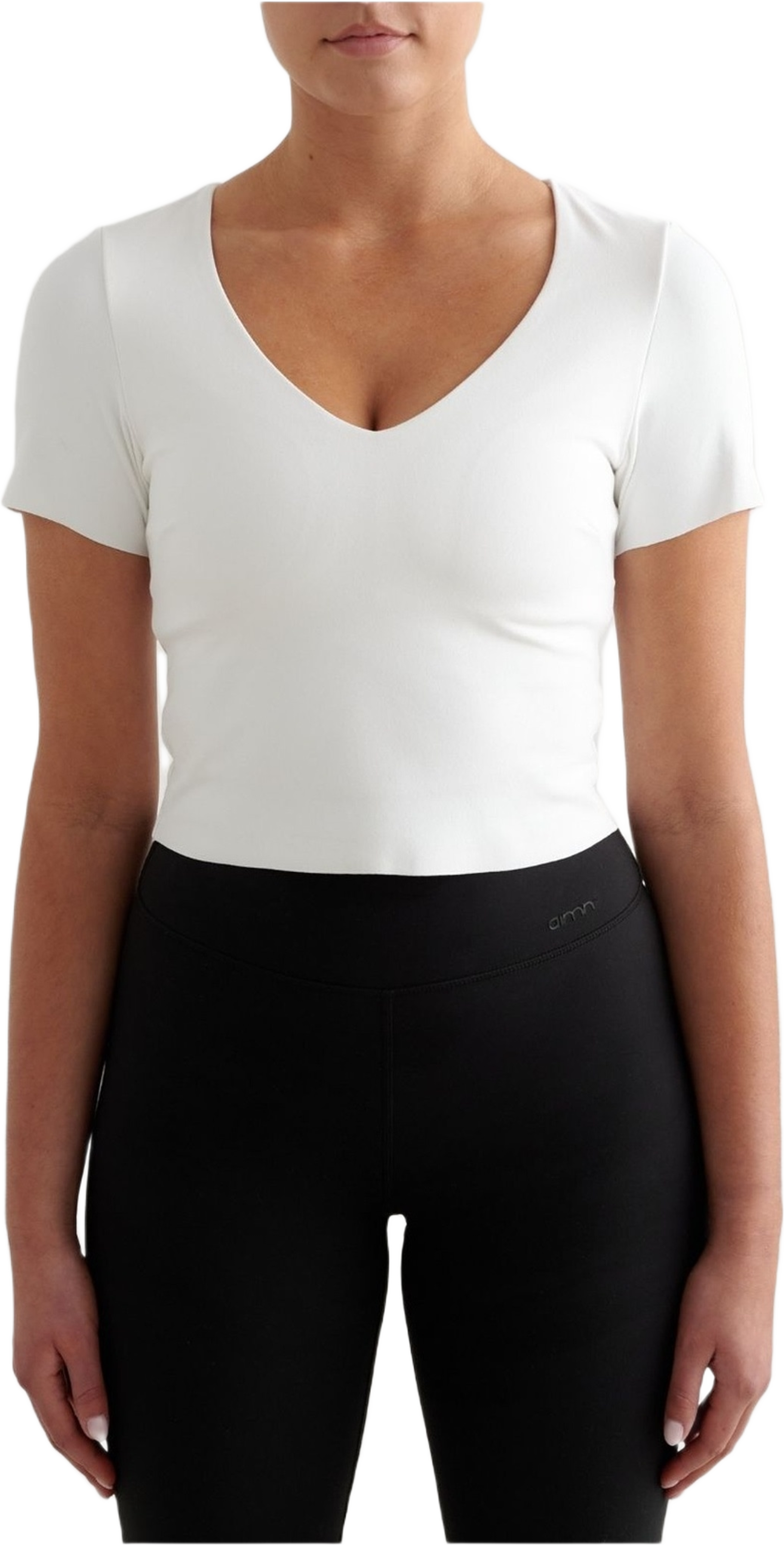 White Sense Short Sleeve Bralette