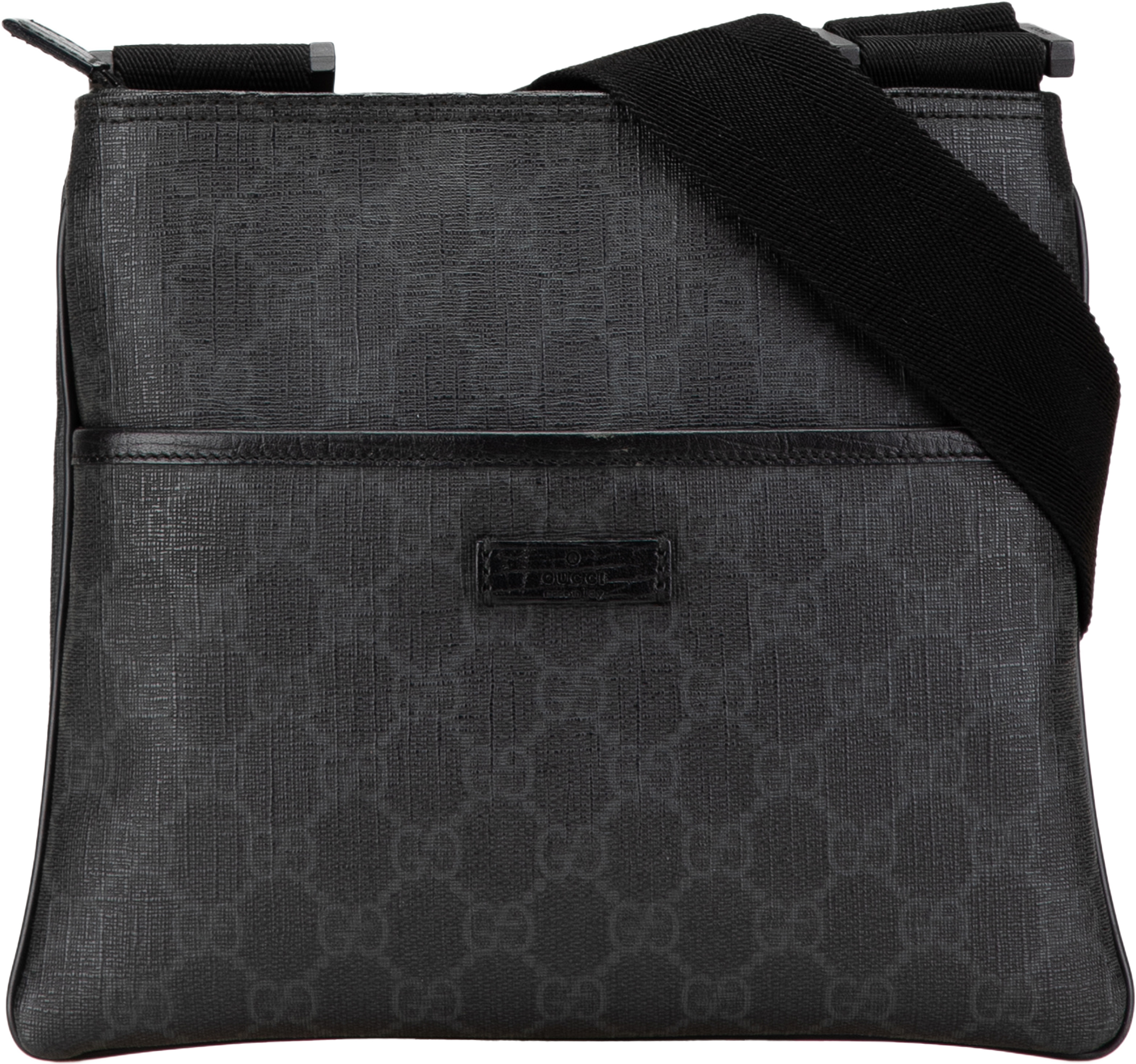 Gucci Gg Supreme Crossbody, från Luxclusif, i färgen black. Klicka för att öppna bilden i stort format