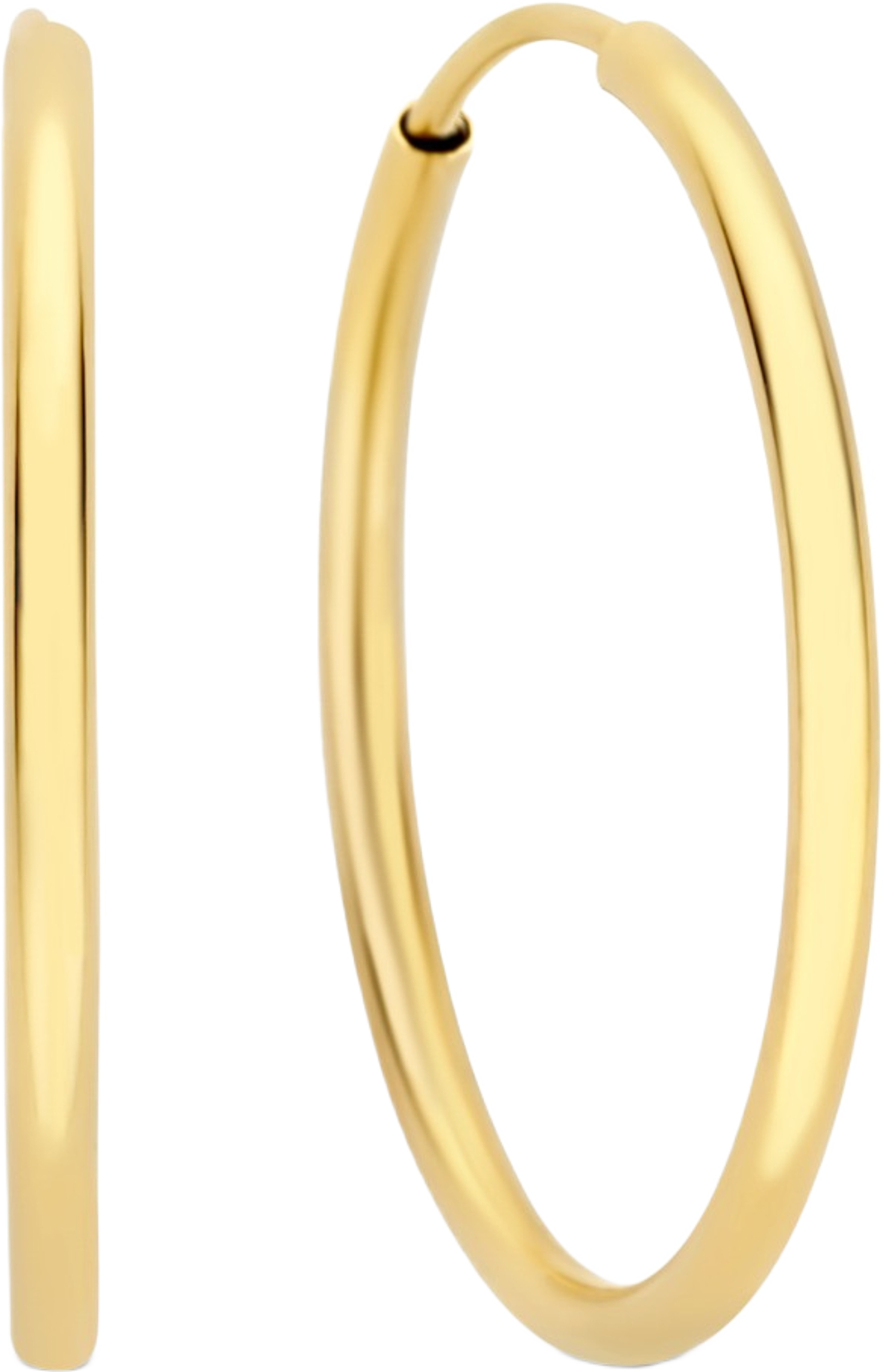 Le Marais 14 Karat Guld Creoler