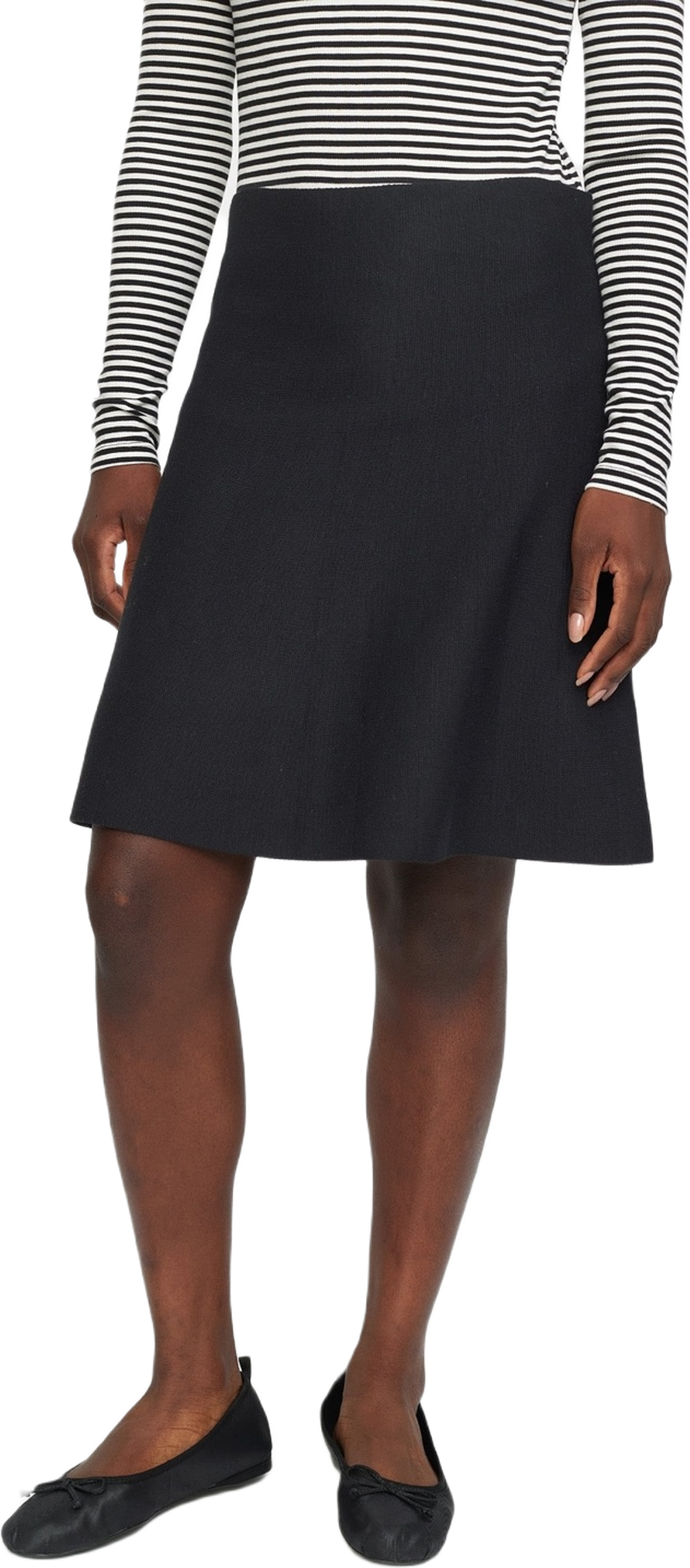 Srhenrietta Short Skirt - Black