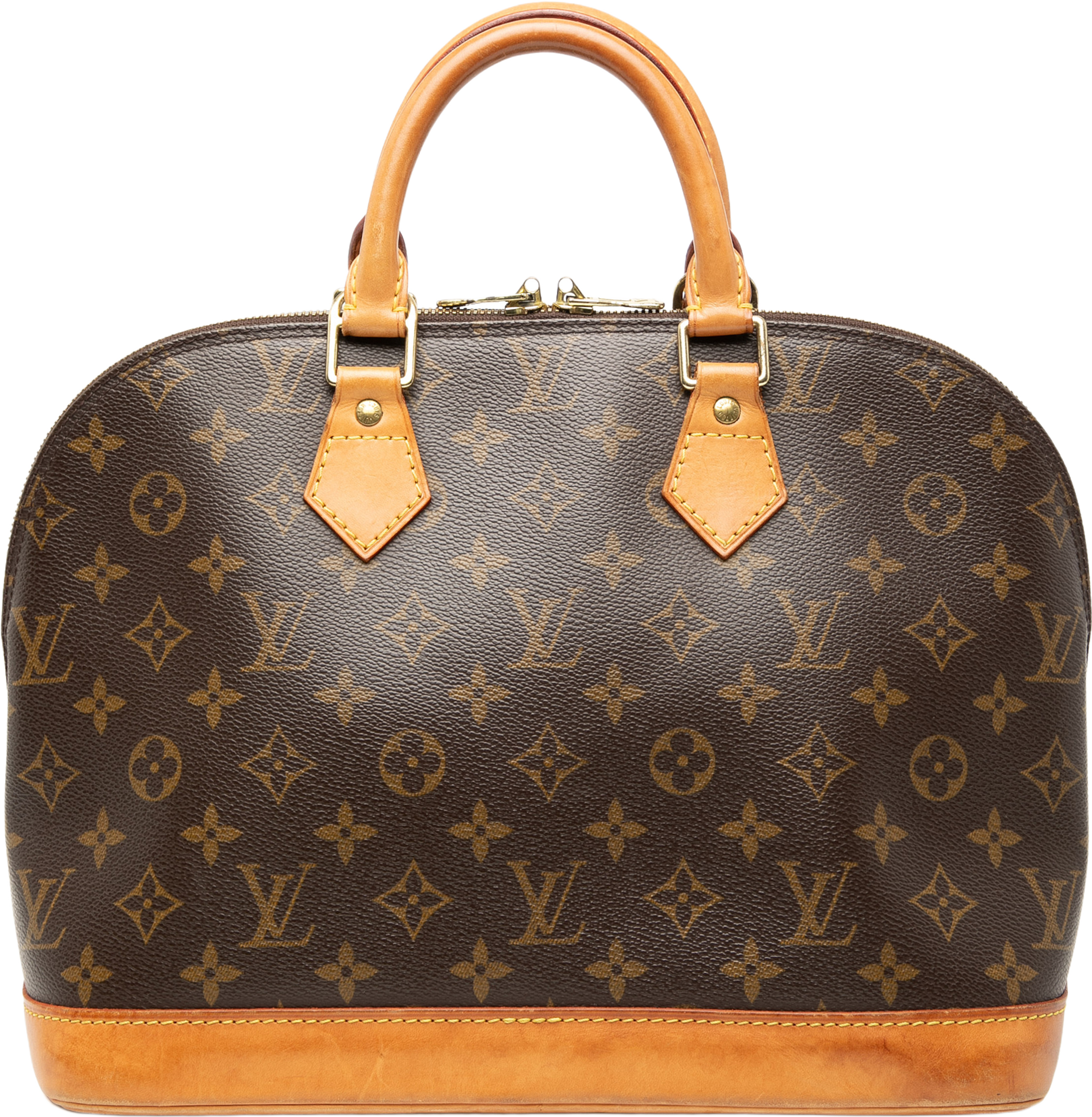 Louis Vuitton Monogram Alma Pm, från Luxclusif, i färgen brown. Klicka för att öppna bilden i stort format