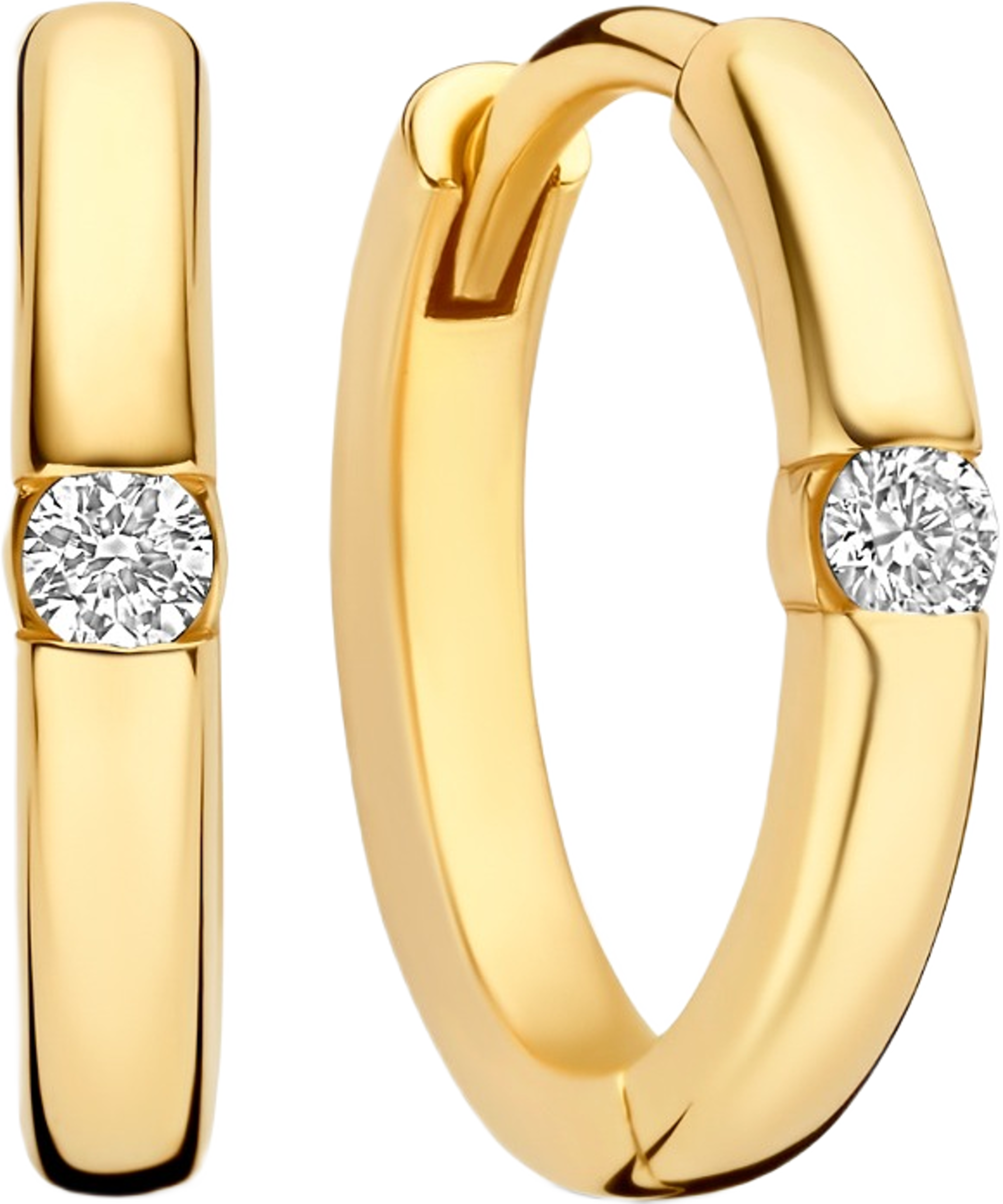 Isabel Bernard 14 Karat Gold Earrings