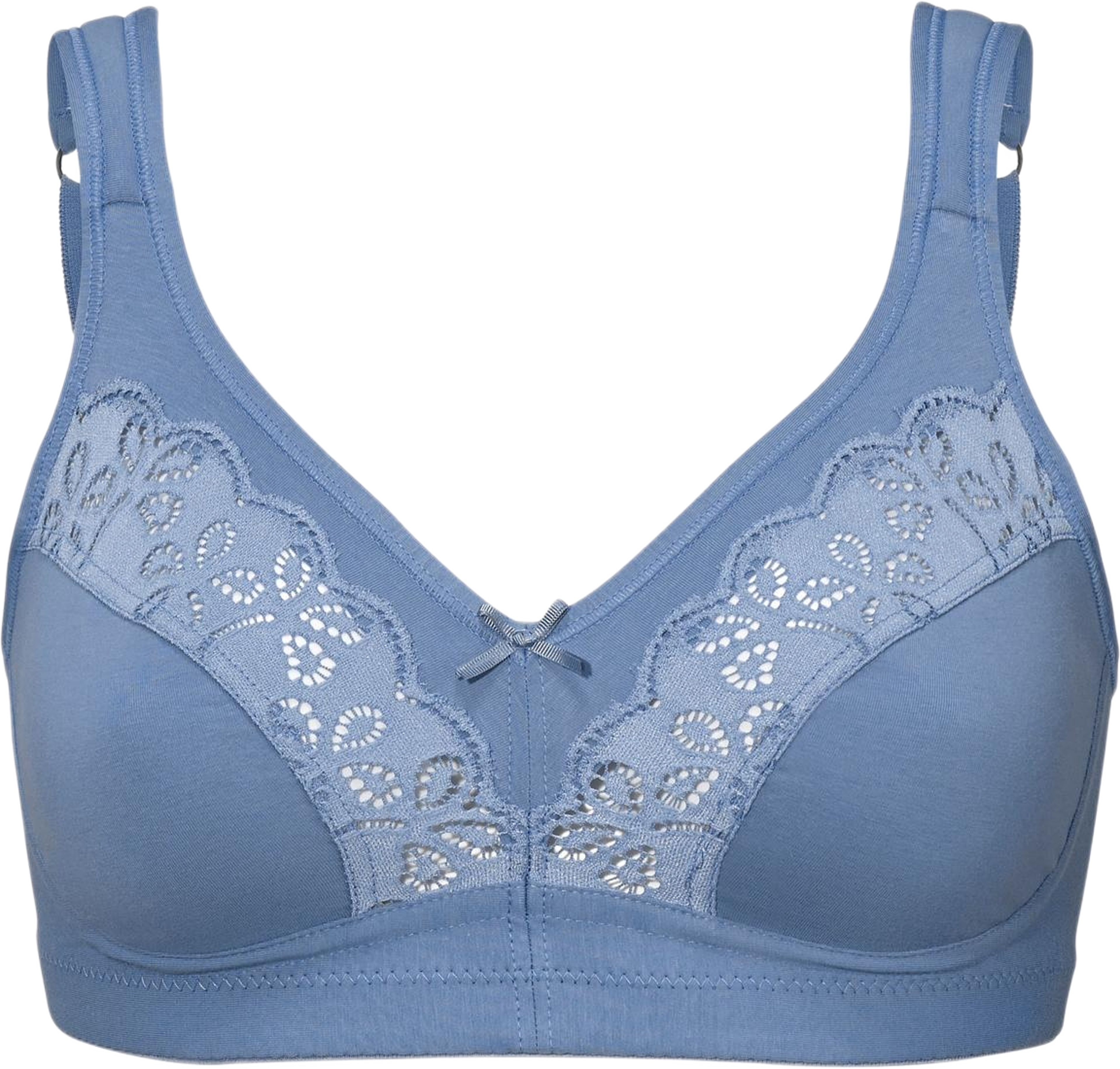 Treasure Bh Utan Bygel, Fairtrade, från Swegmark, i färgen blue. Klicka för att öppna bilden i stort format