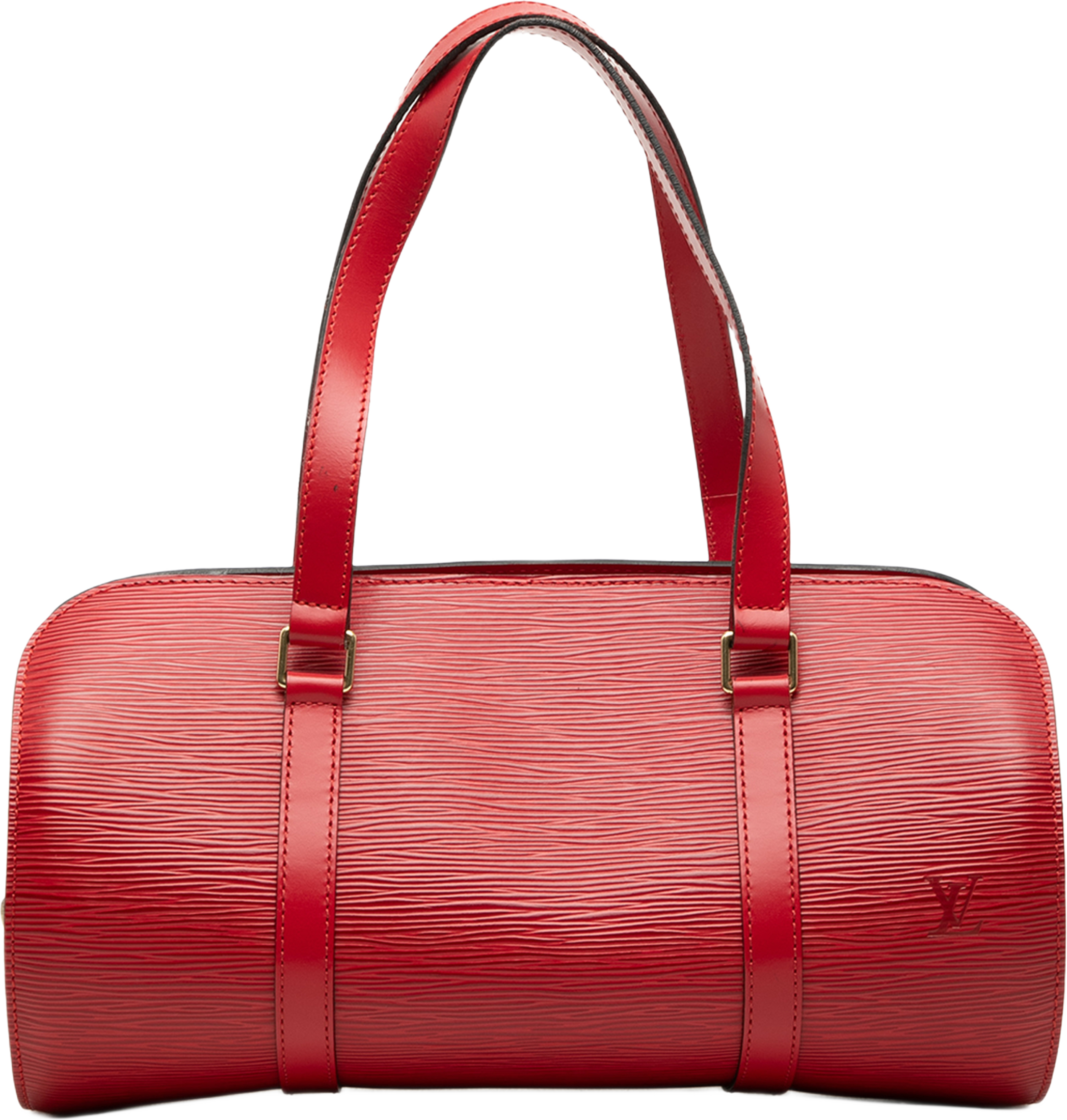 Louis Vuitton Epi Soufflot, från Luxclusif, i färgen röd. Klicka för att öppna bilden i stort format