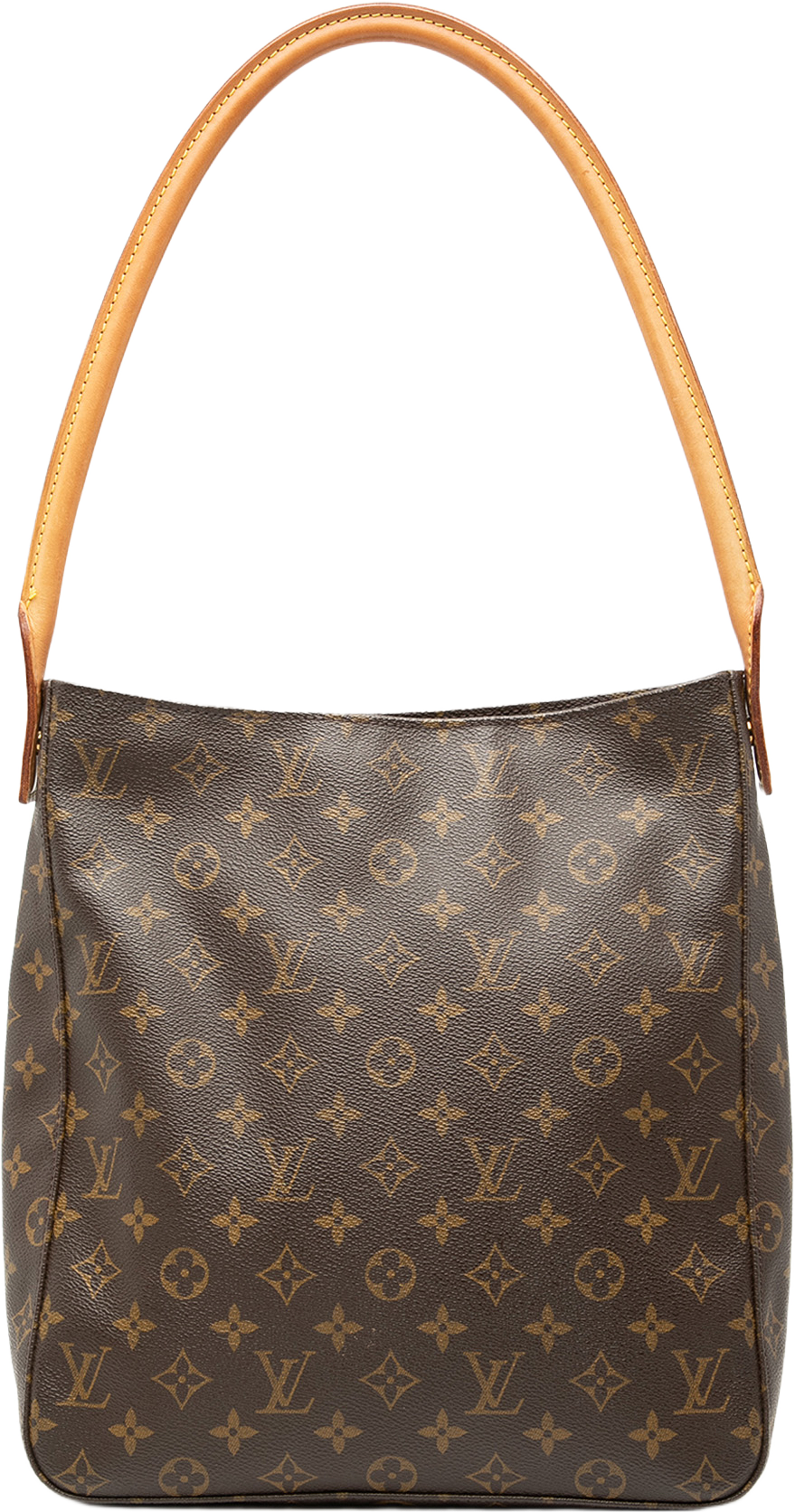 Louis Vuitton Monogram Looping Gm, från Luxclusif, i färgen brown. Klicka för att öppna bilden i stort format