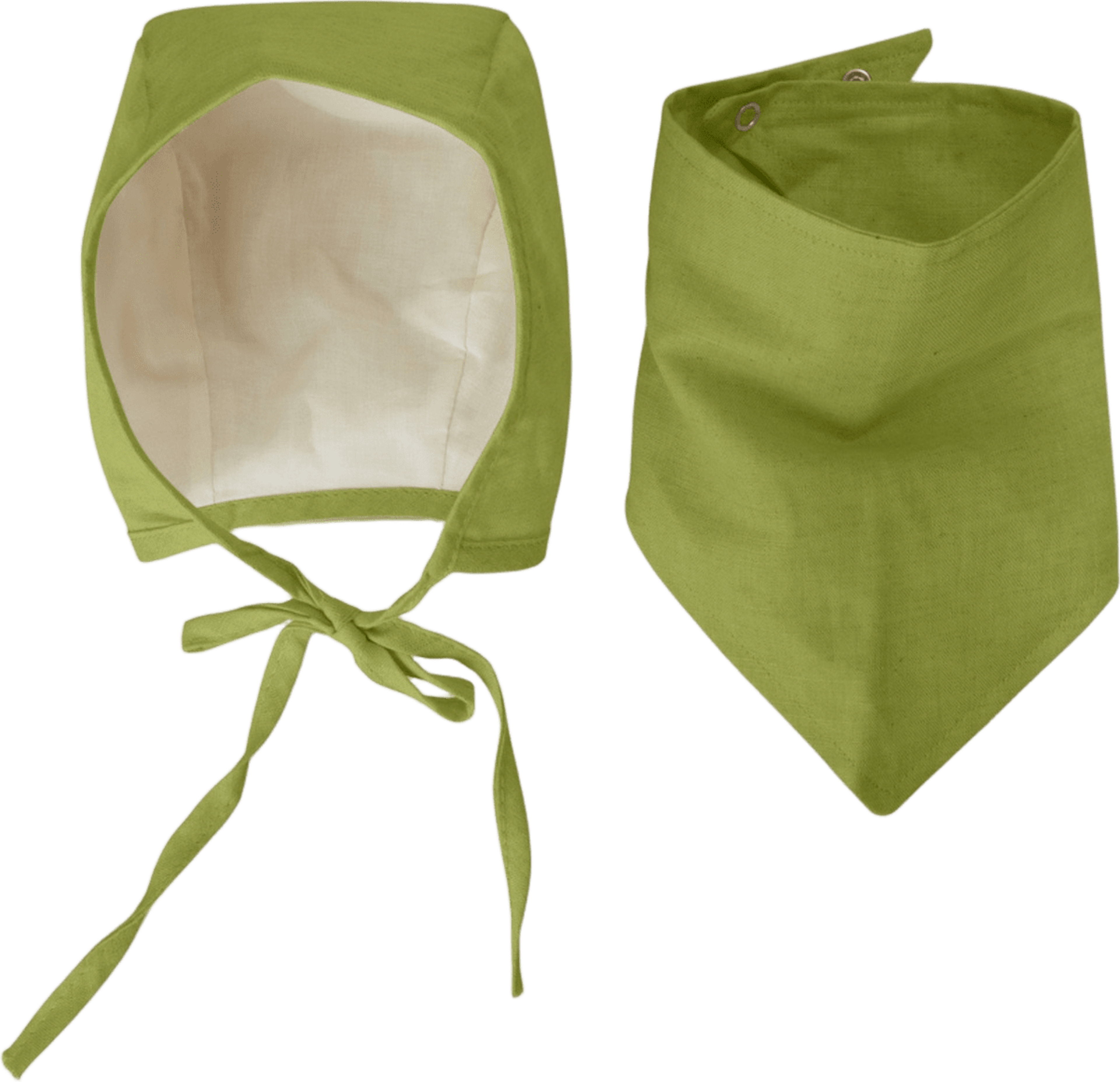 Linen Drool Bib