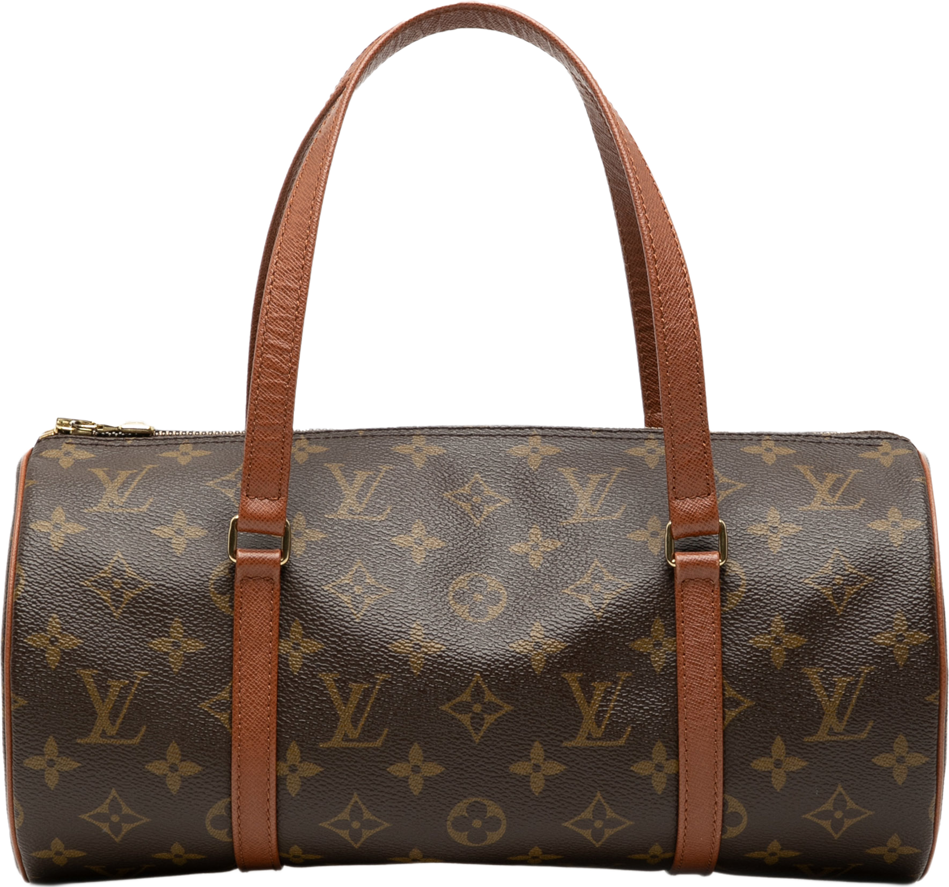 Louis Vuitton Monogram Papillon 30, från Luxclusif, i färgen brun. Klicka för att öppna bilden i stort format