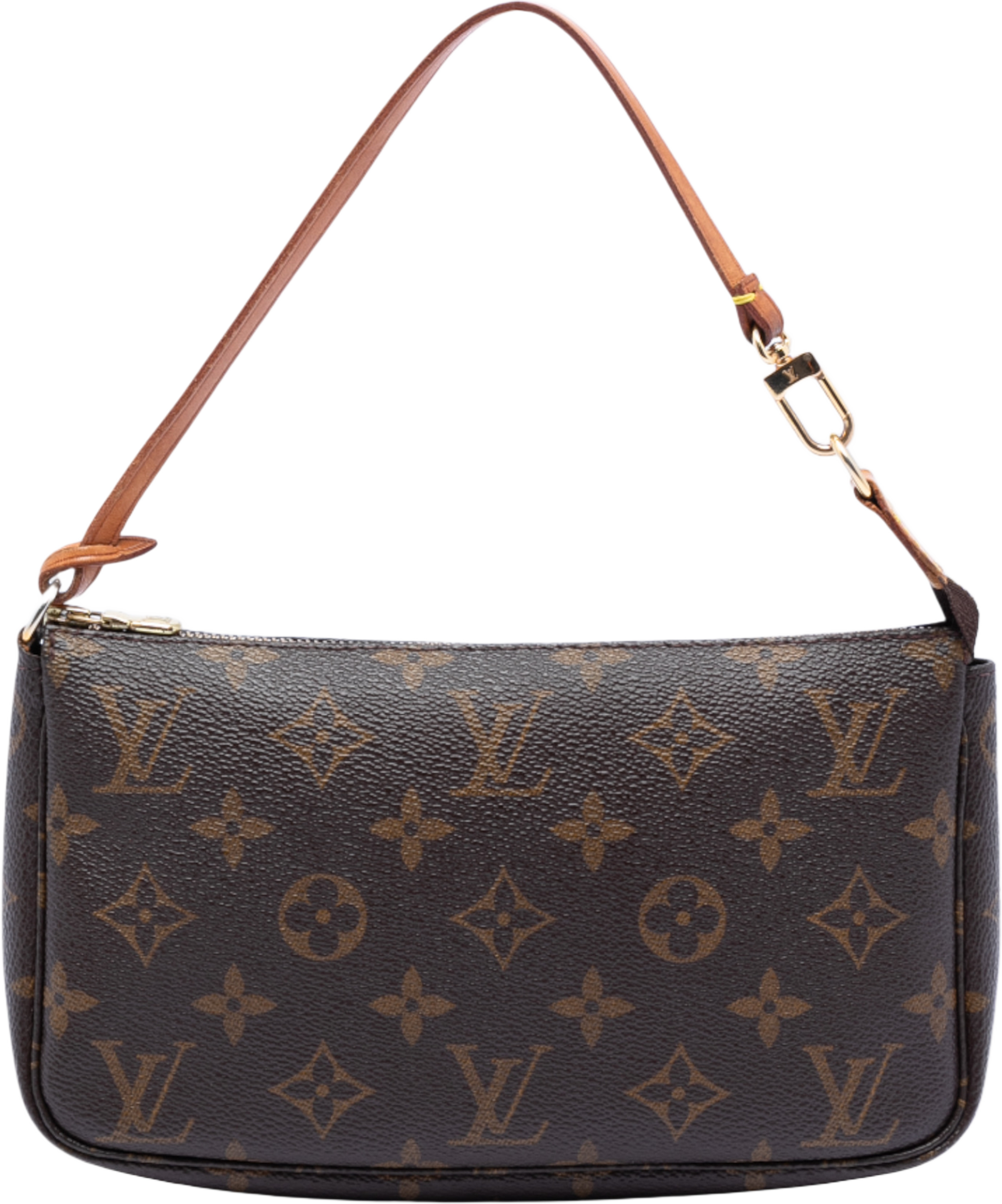 Louis Vuitton Monogram Pochette Accessoires, från Luxclusif, i färgen brown. Klicka för att öppna bilden i stort format