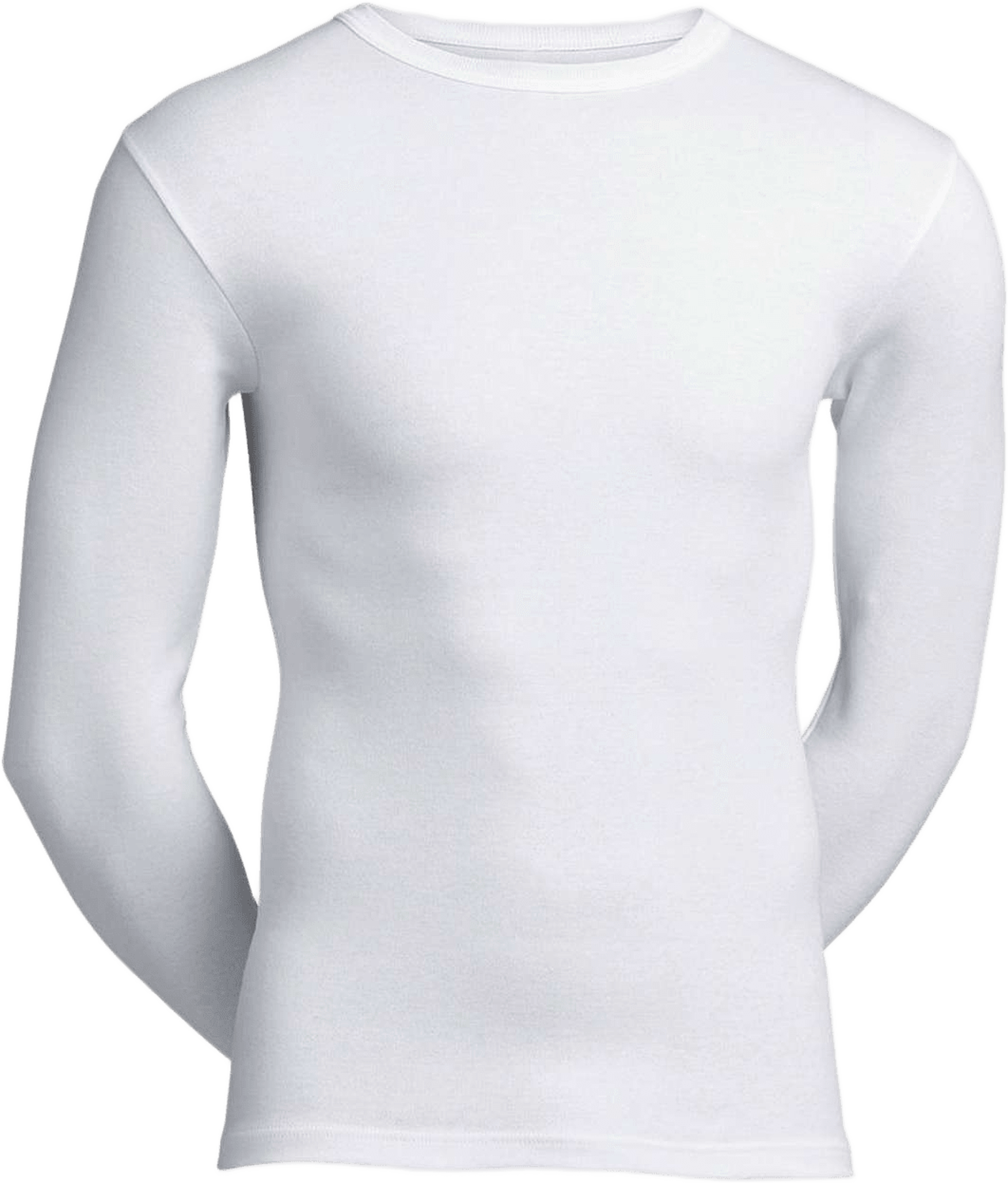 "classic" Långärmad T-shirt | Bomull | Vit