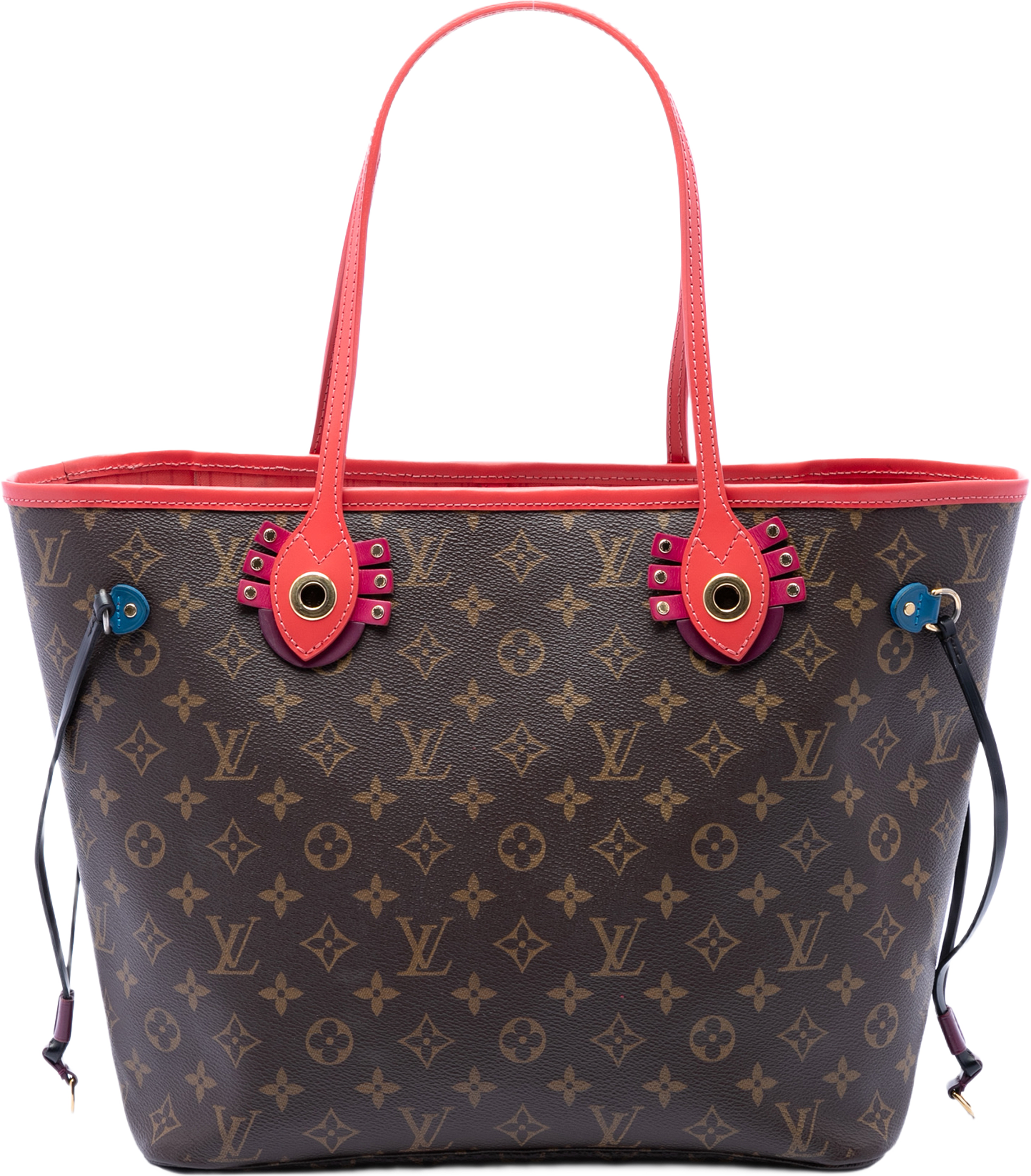 Louis Vuitton Monogram Totem Neo Neverfull Mm, från Luxclusif, i färgen brun. Klicka för att öppna bilden i stort format