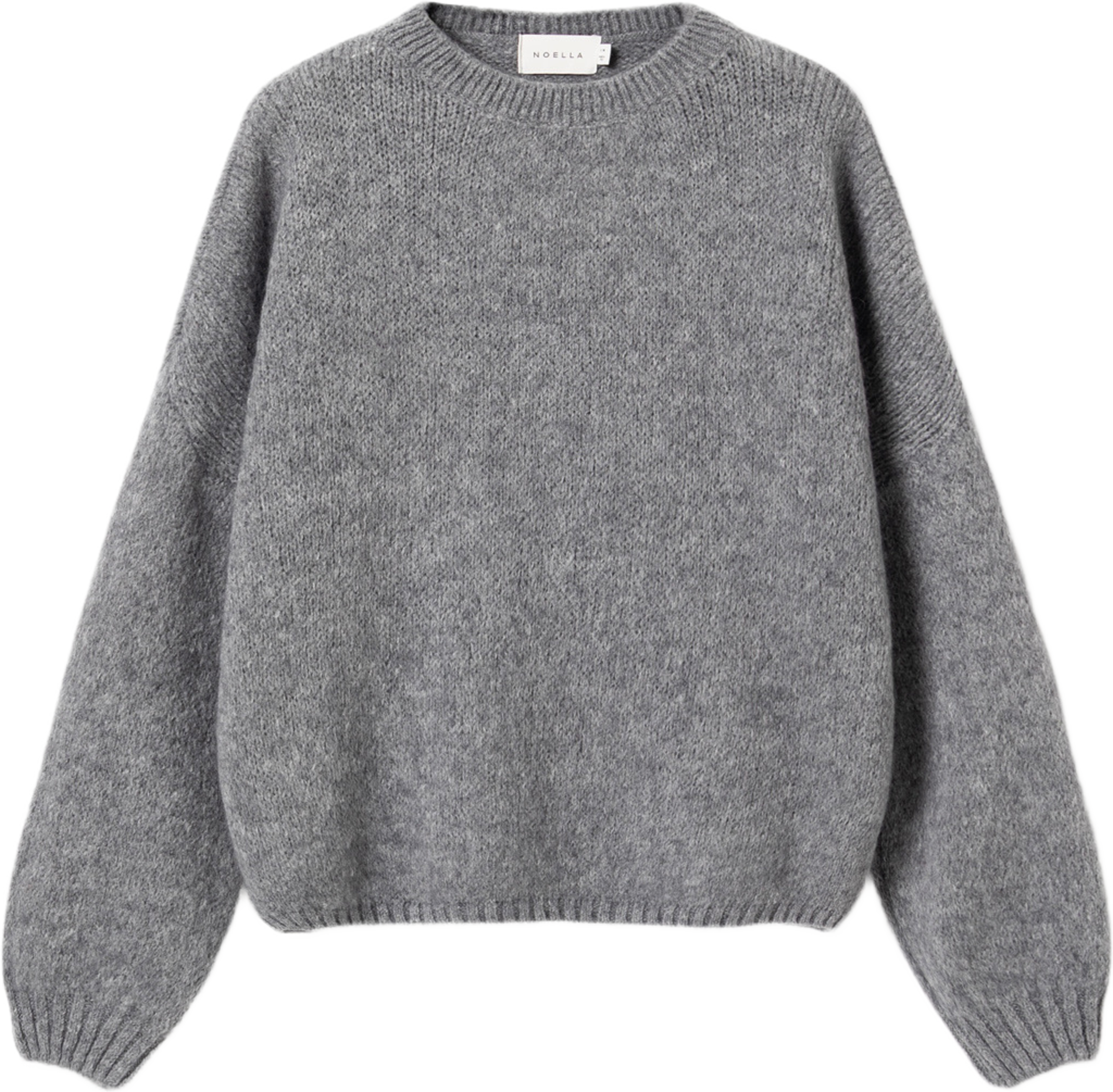 Mimi Ls Knit - Grey, från Noella, i färgen grey. Klicka för att öppna bilden i stort format