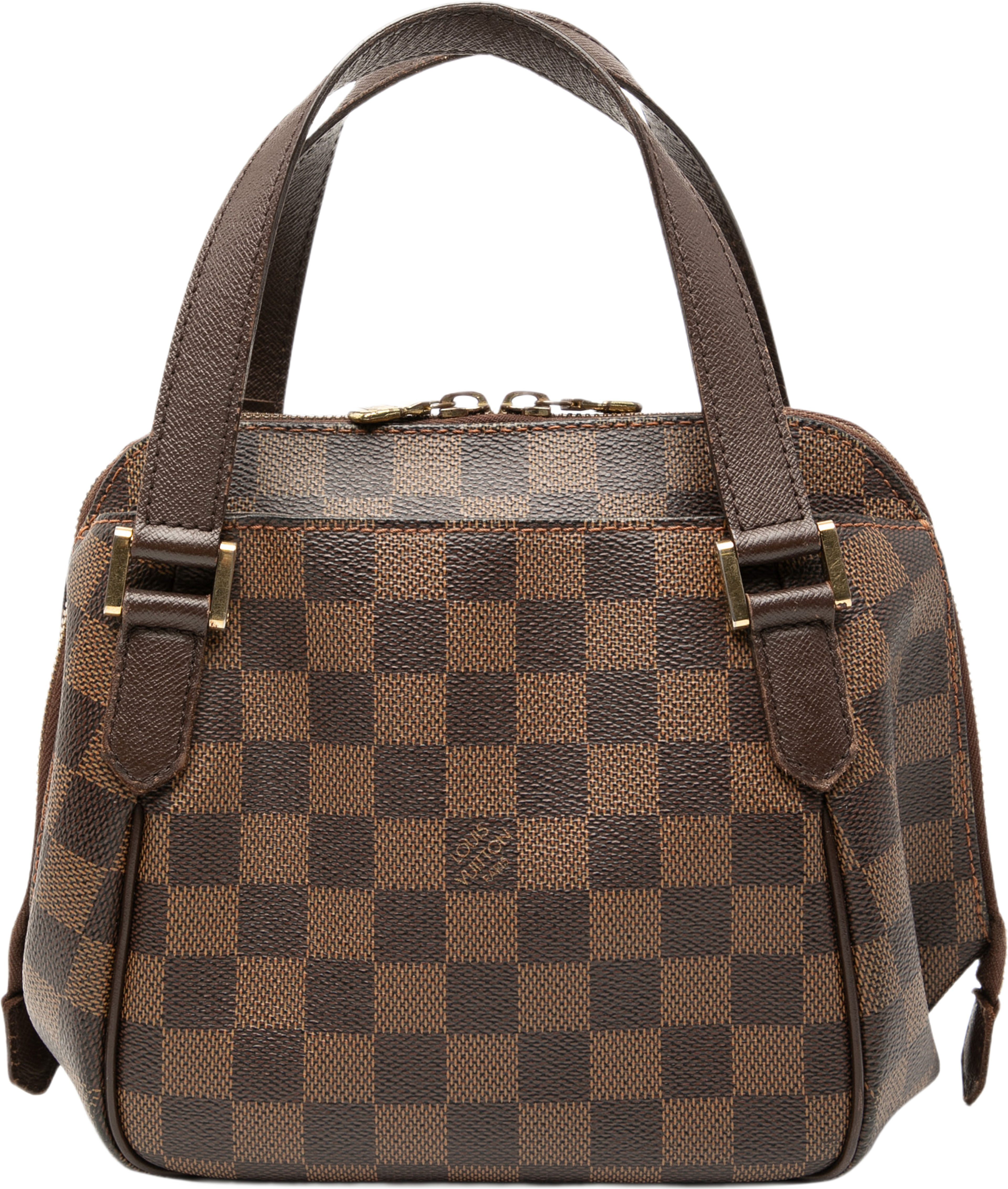 Louis Vuitton Damier Ebene Belem Pm, från Luxclusif, i färgen brun. Klicka för att öppna bilden i stort format