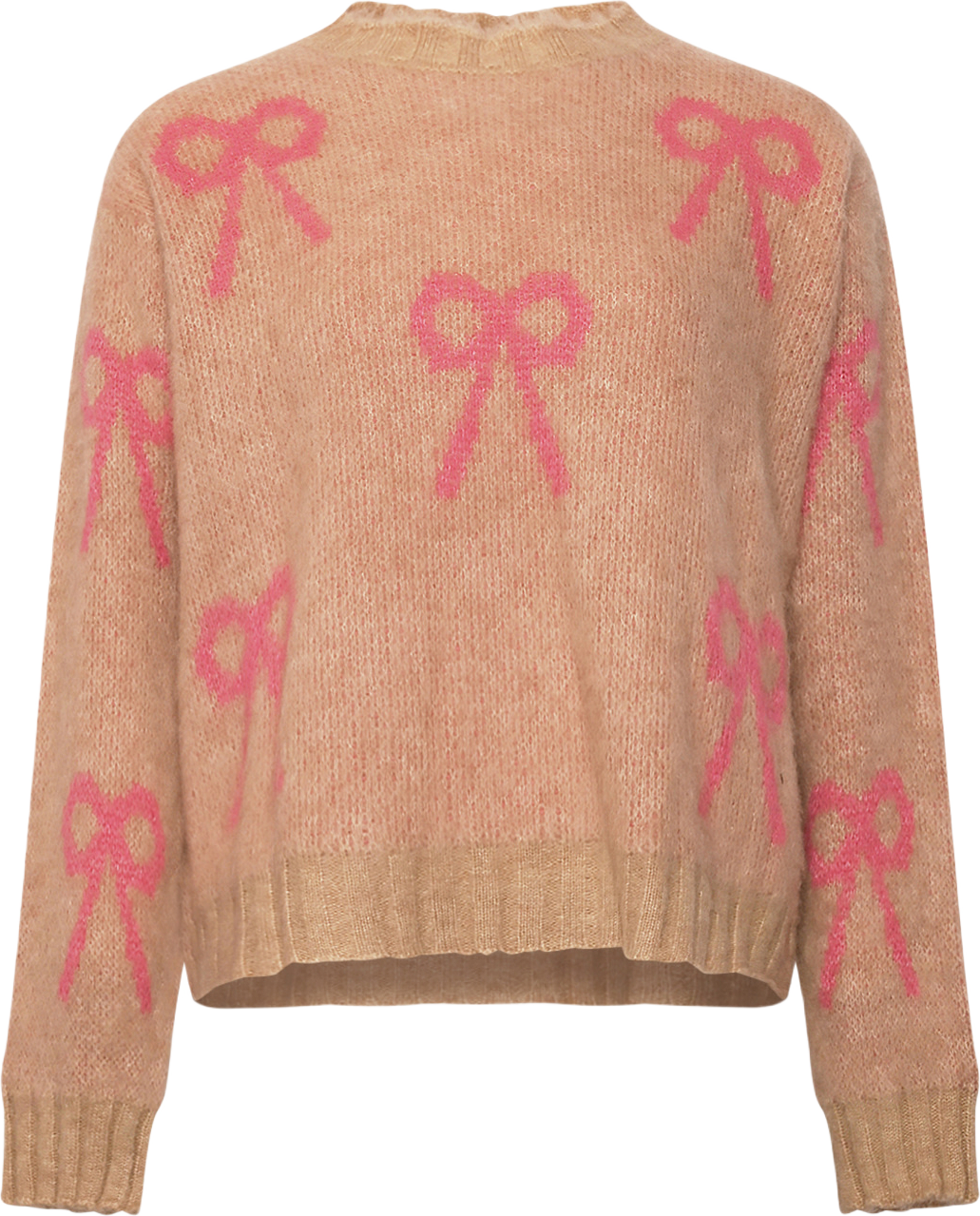 Lena Knit - Pink Beige Combo