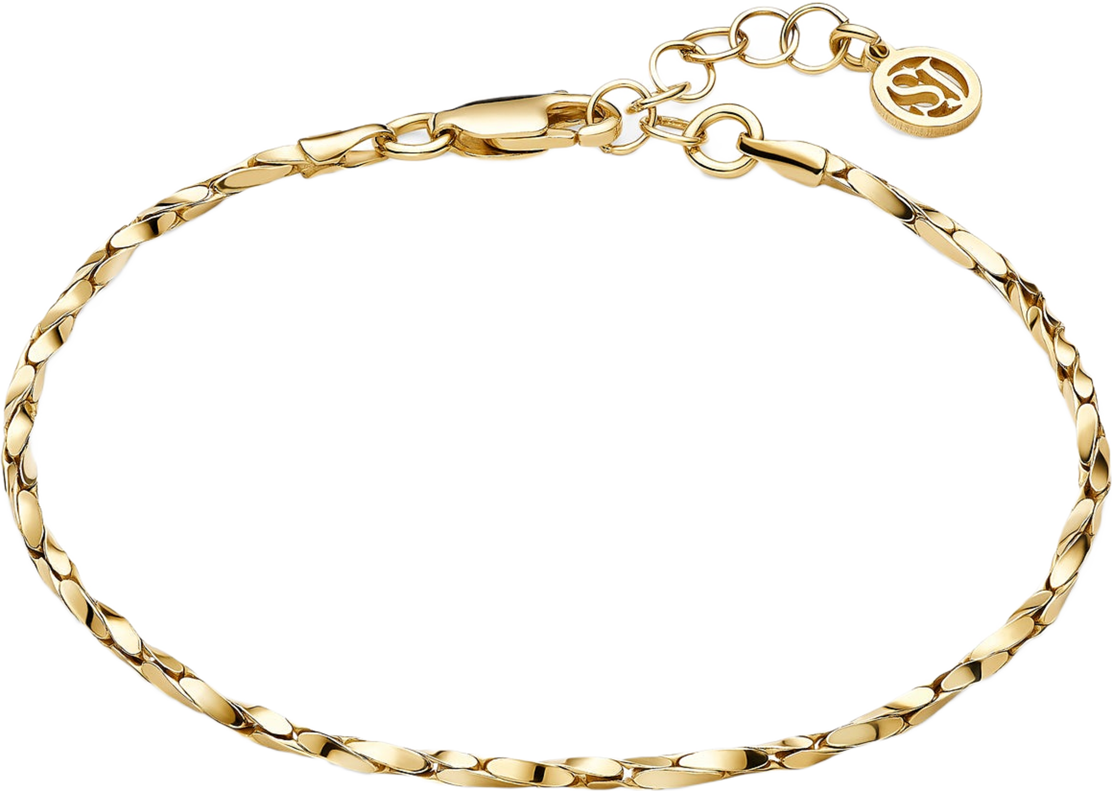 Armband Savona, från Sif Jakobs Jewellery, i färgen 18k guldpläterad. Klicka för att öppna bilden i stort format